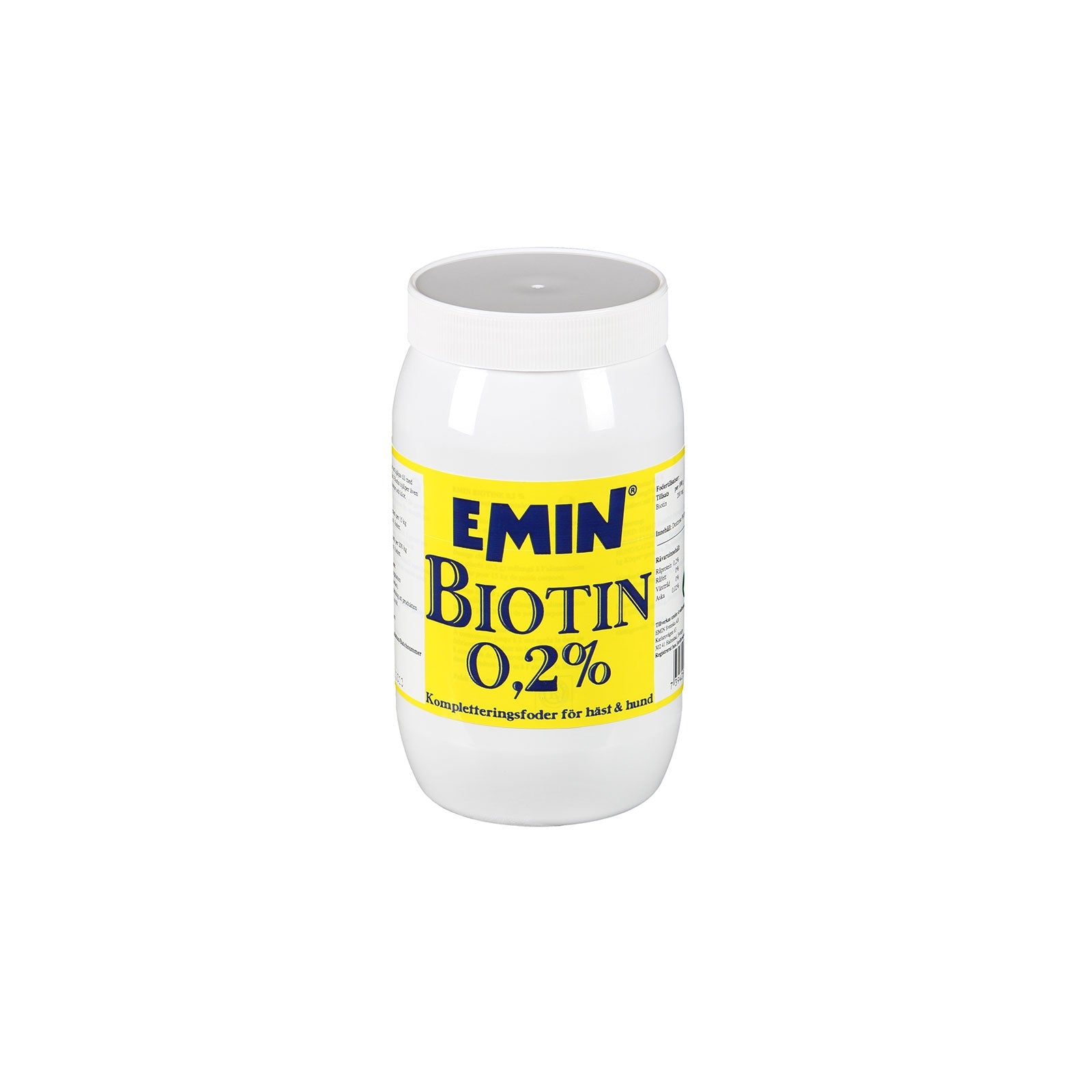 Emin Biotyna 0,2% 500 g Horse Feed & Nutrition