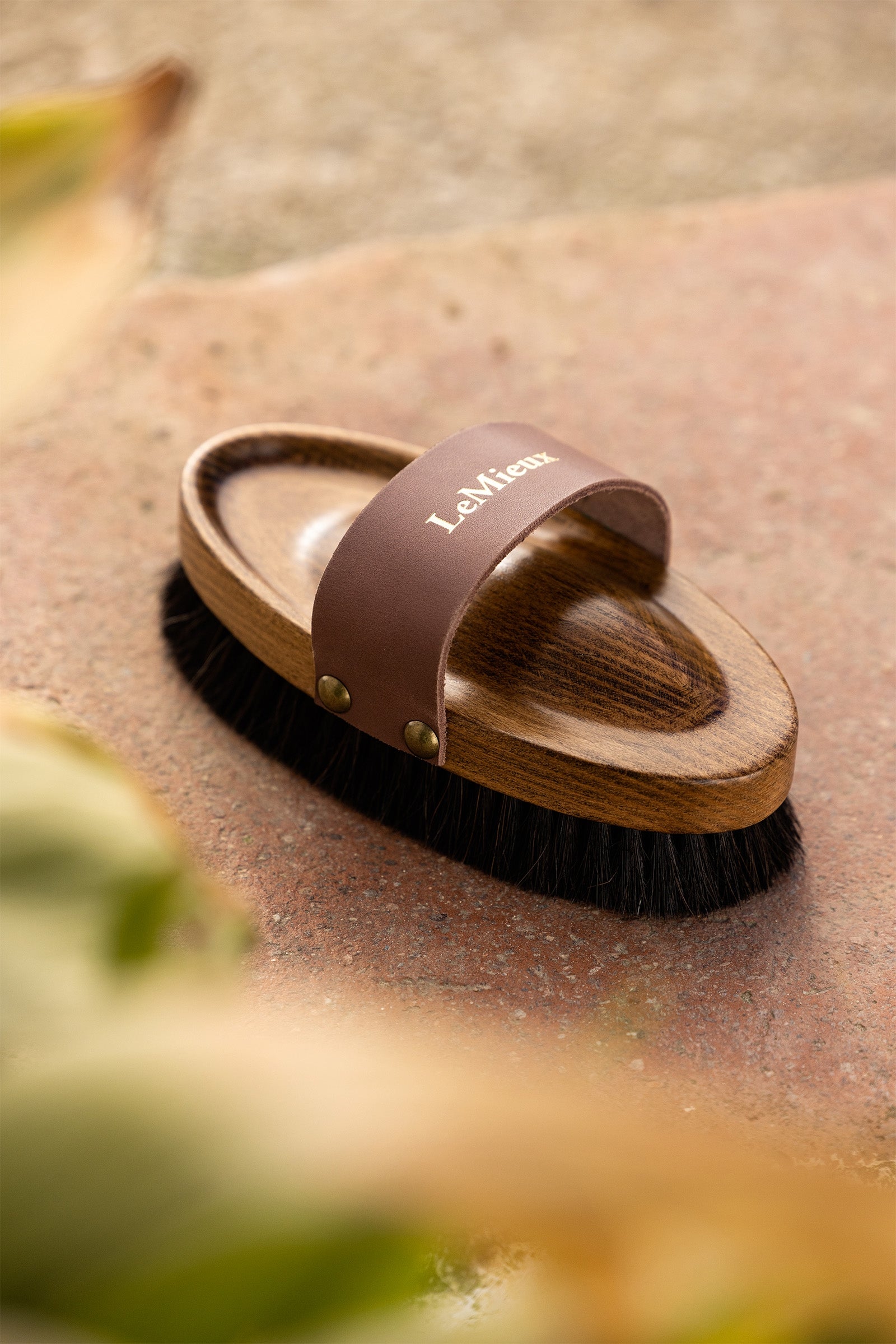 LeMieux Artisan Lambswool Body Brush Horse Grooming Tools