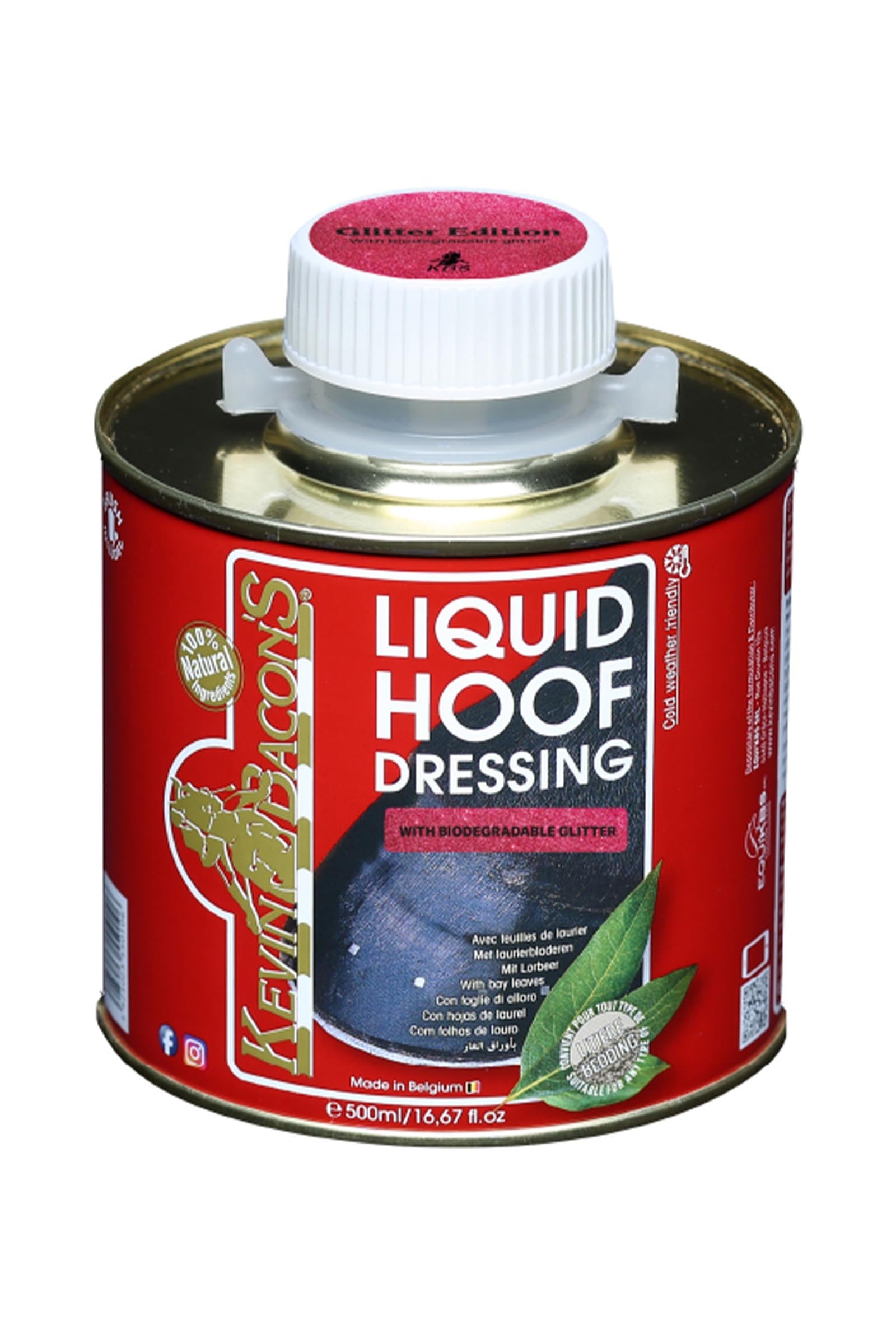 Kevin Bacon´s Kevin Bacon's Liquid Hoof Dressing Glitter Edition, 500 ml Horse Health Care