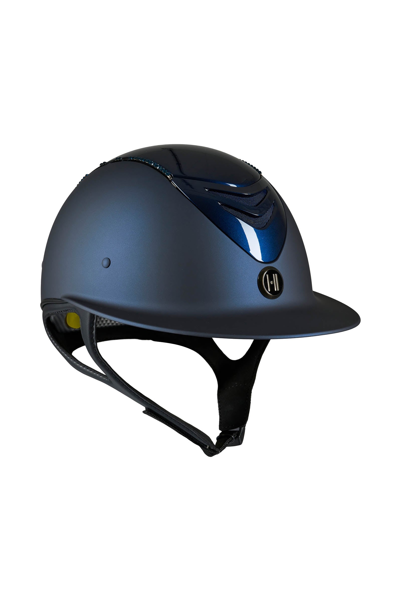 OneK Mips Avancé Matt Glossy Top Swarovski Riding Helmet Kaski i kamizelki jeździeckie