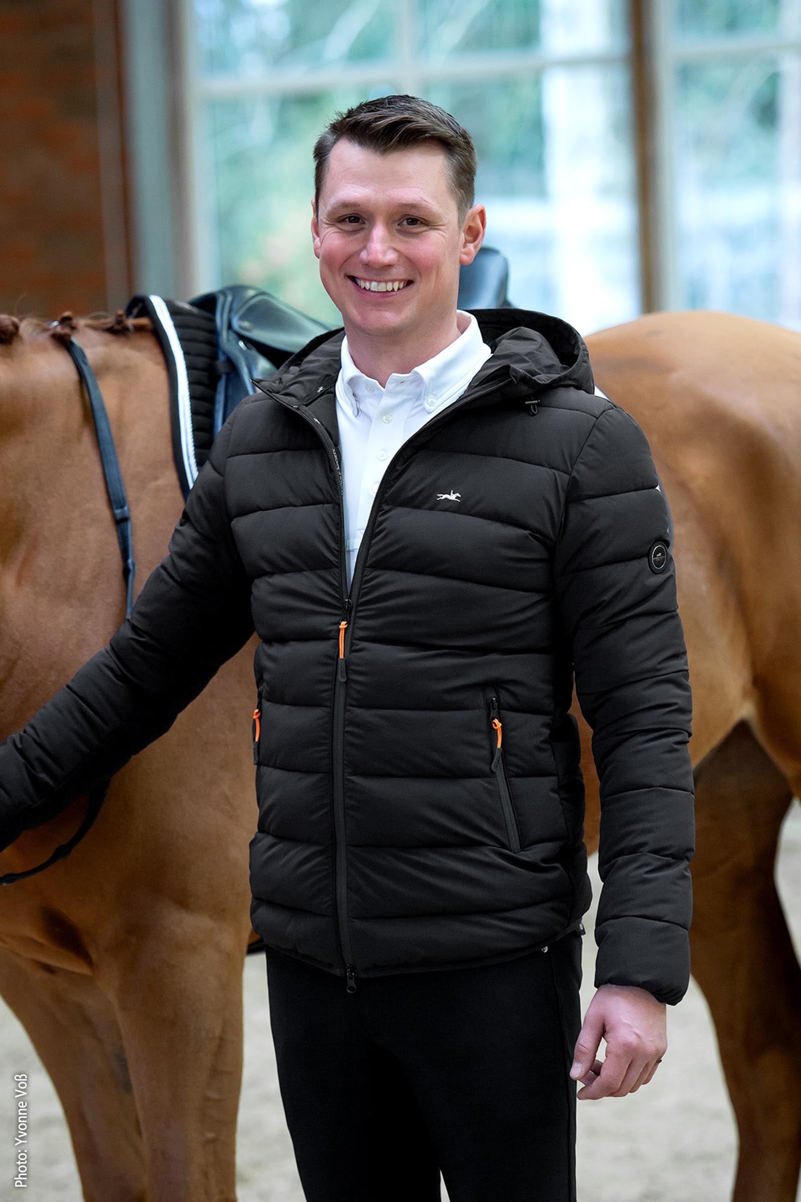 Schockemöhle Sports SPLeon Men's Quilted Jacket Mens Riding Clothing