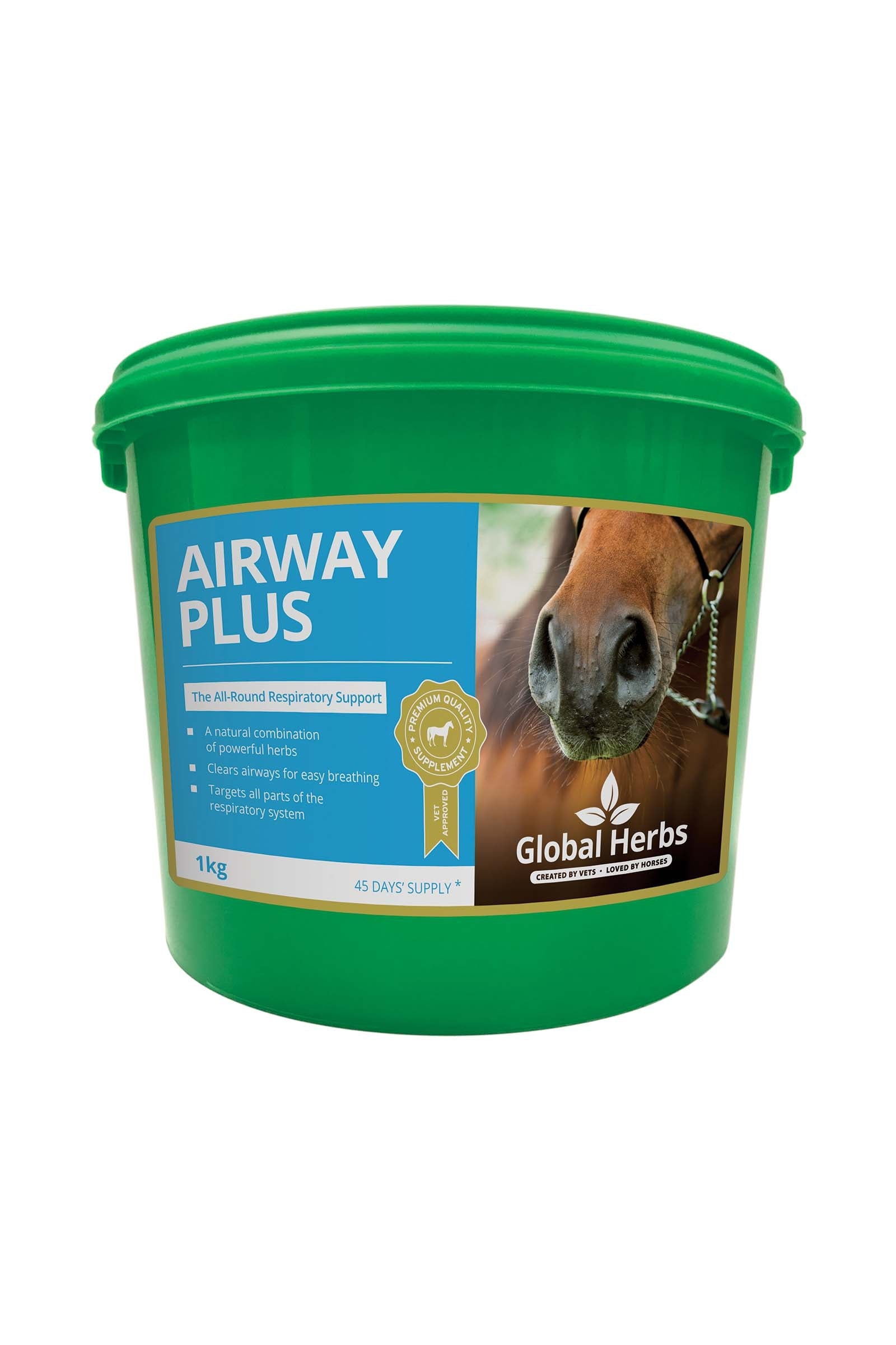 Global Herbs AirwayPlus 1kg Horse Feed & Nutrition