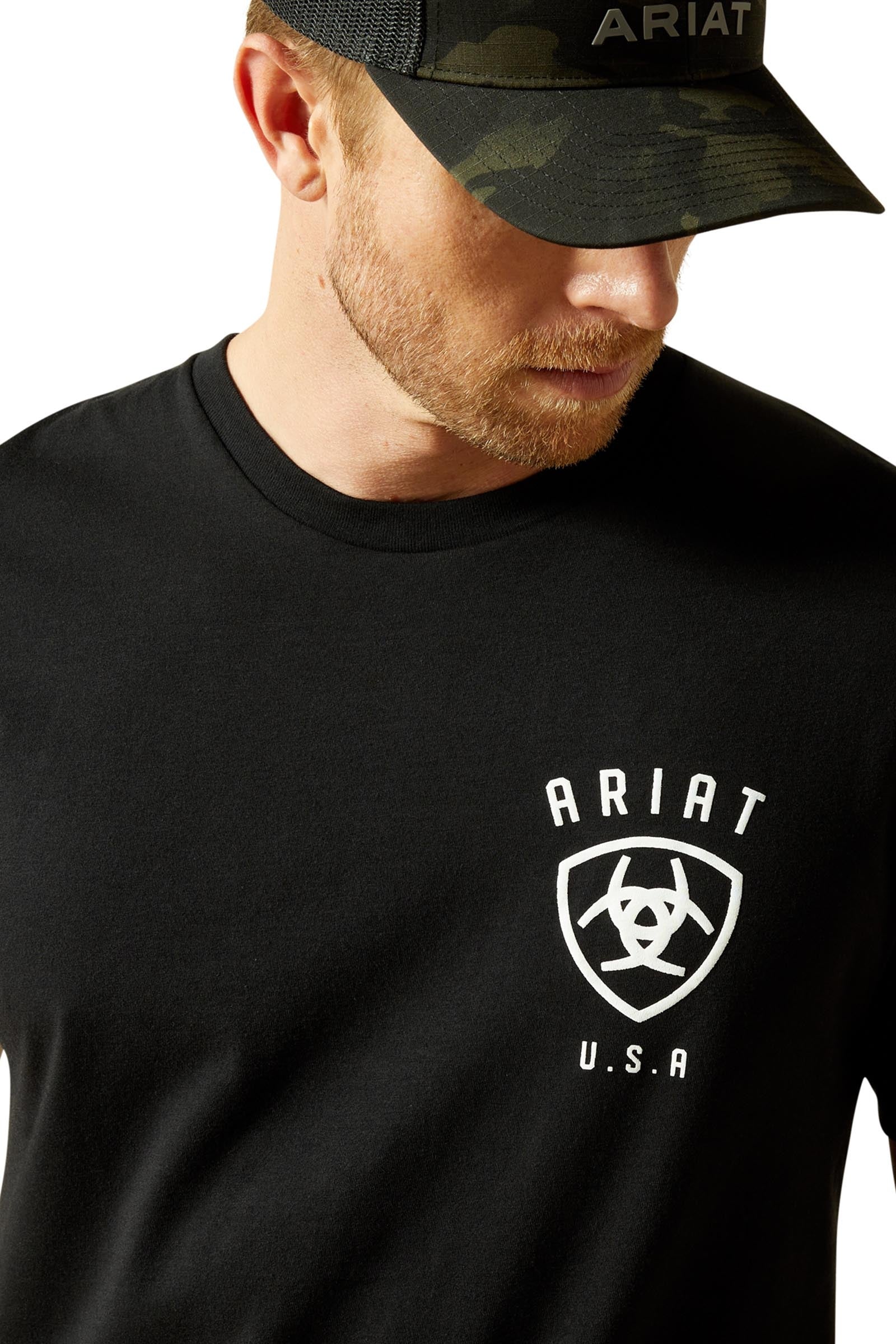 Ariat Faded Bull Men´s T-Shirt Mens Riding Clothing
