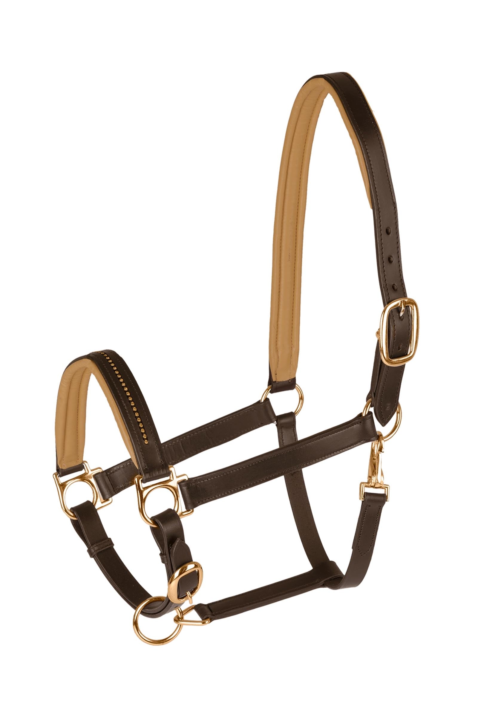 Star Leather Halter Diamond Halters & Leads