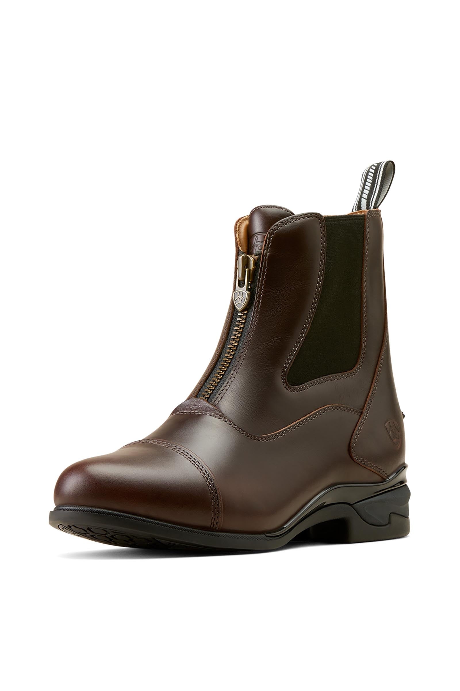 Ariat Devon Zip Paddock Damskie paddock boots z zamkiem Obuwie jeździeckie i Czapsy