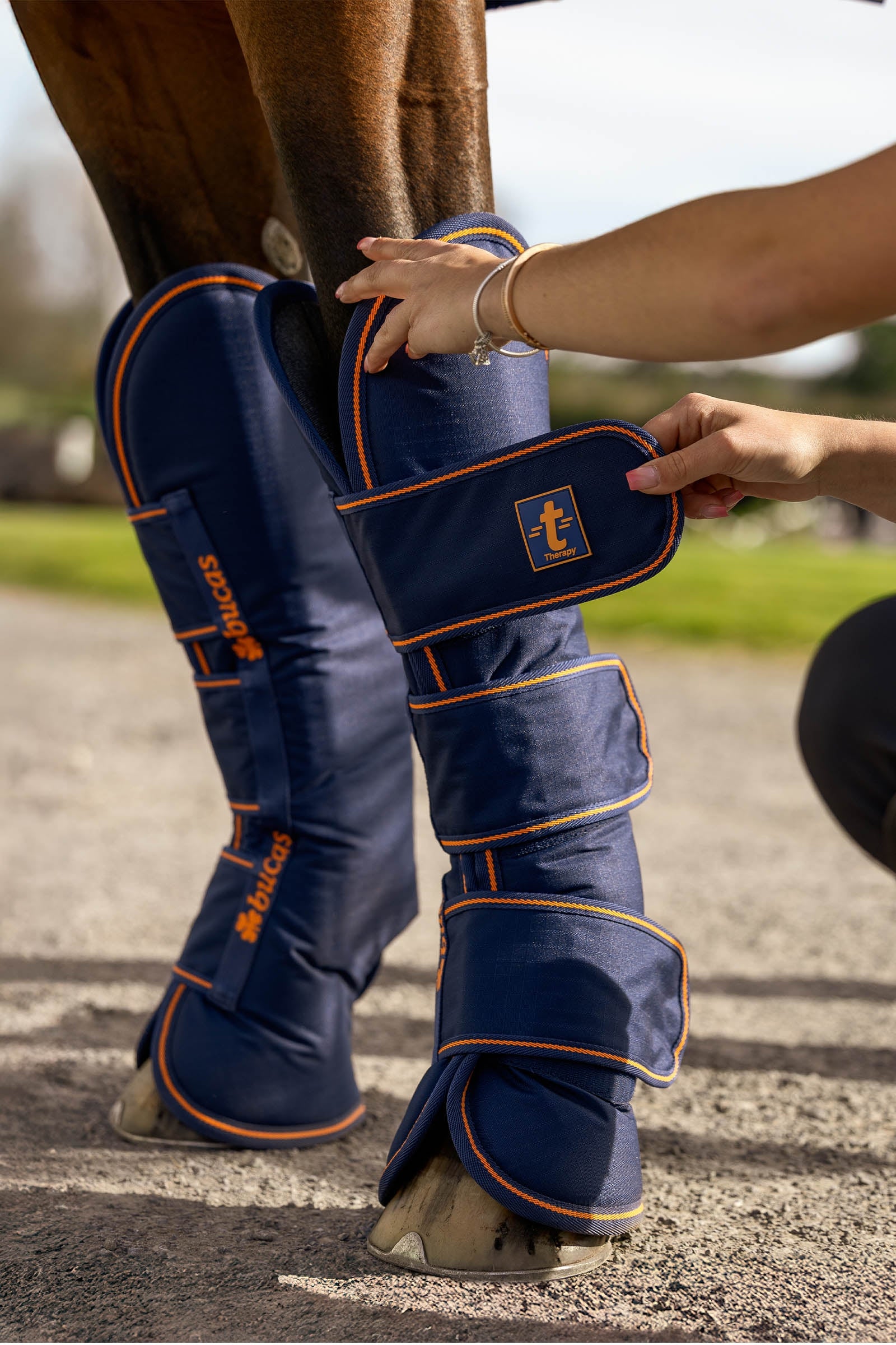 Bucas Therapy Travel Boots (Set of 4) Leg & Hoof Protection