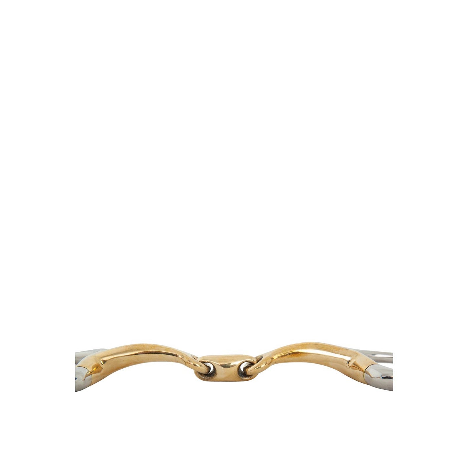 BR Soft Contact Double Jtd. Snaffle Bit, 14 mm Horse Bits