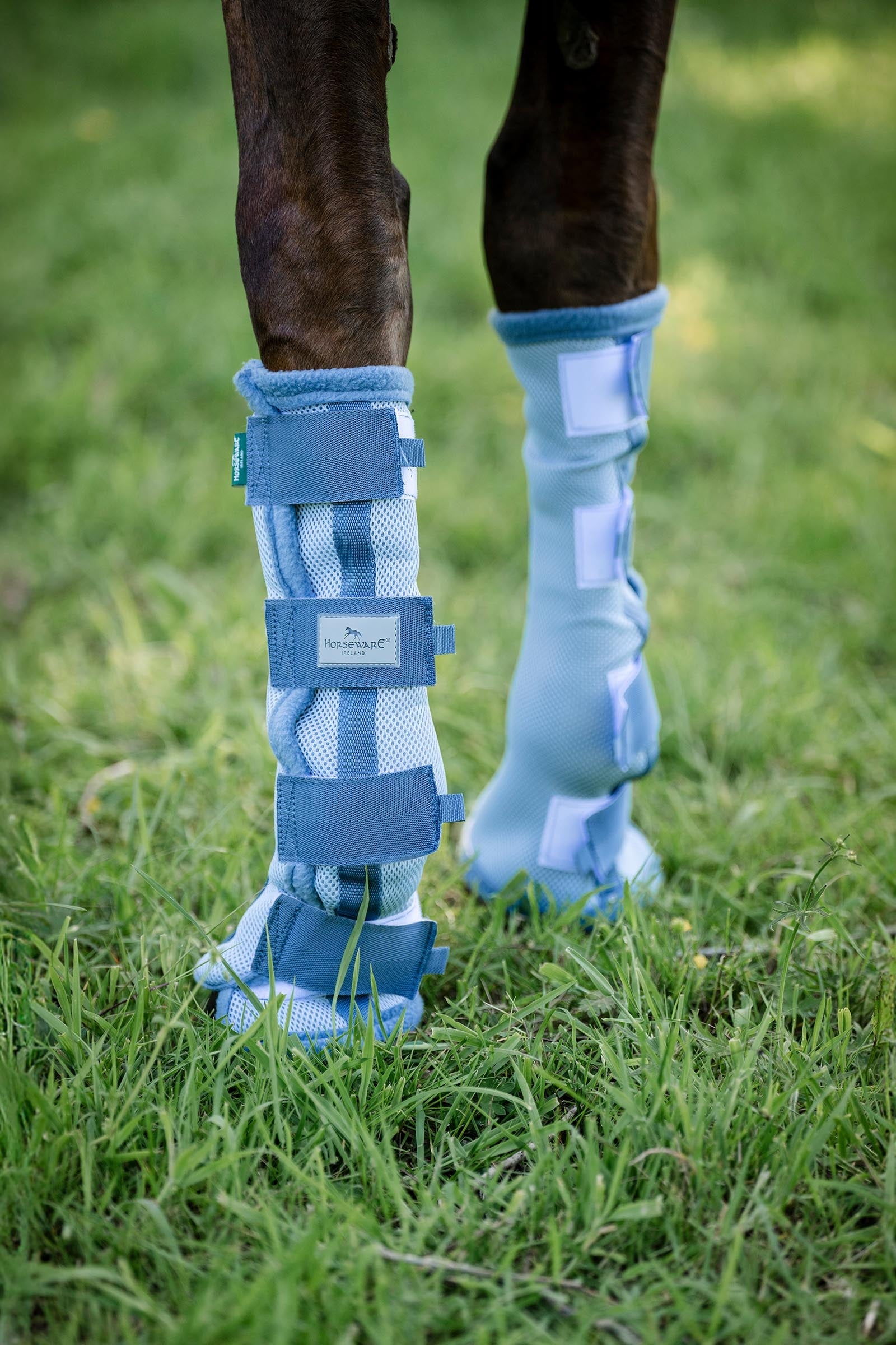 Horseware Fly Boots - set of 2 Leg Protection & Hoof Protection for Horses