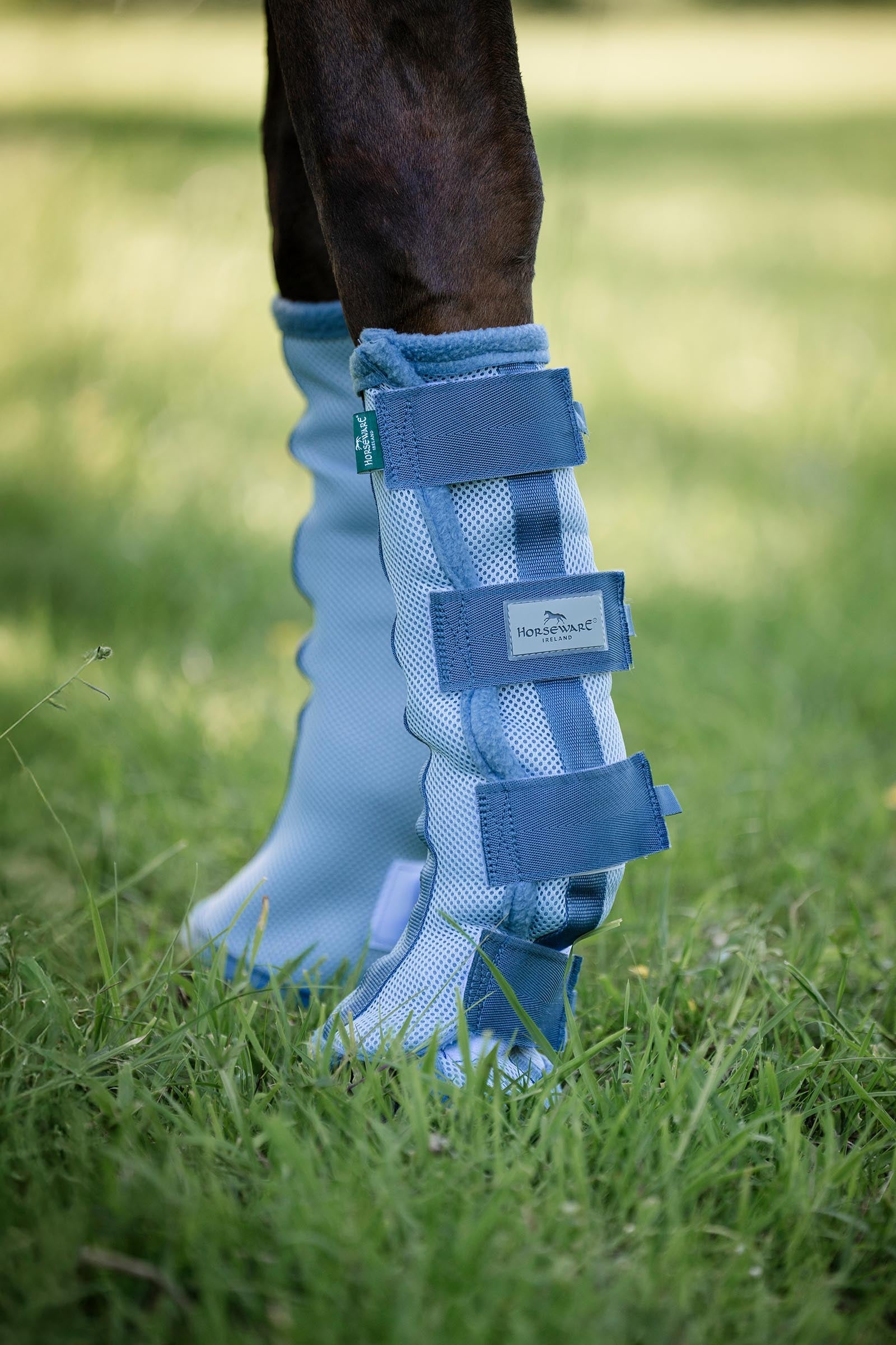 Horseware Fly Boots - set of 2 Leg Protection & Hoof Protection for Horses