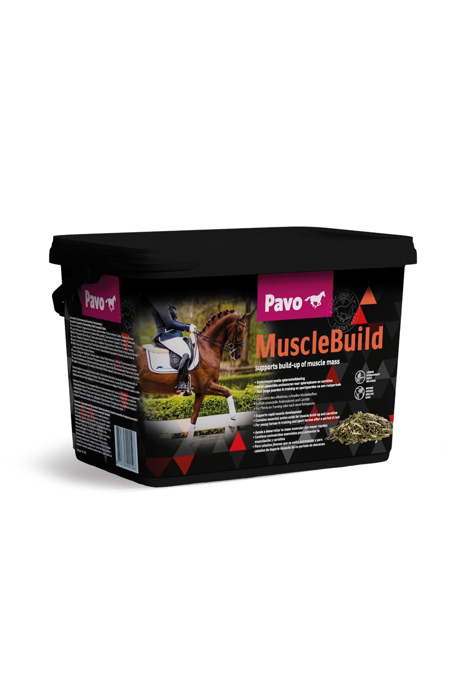 Pavo Muscle Build 3kg Horse Feed & Nutrition