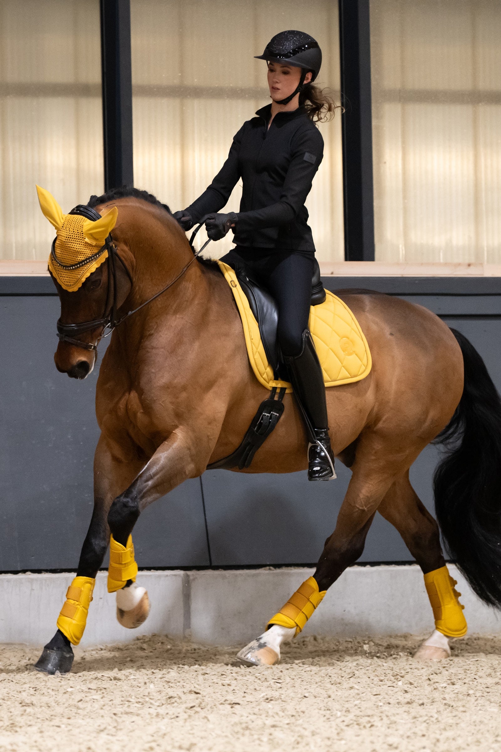 Eskadron Platinum 25 Pearls Fly Hood Saddle Pads