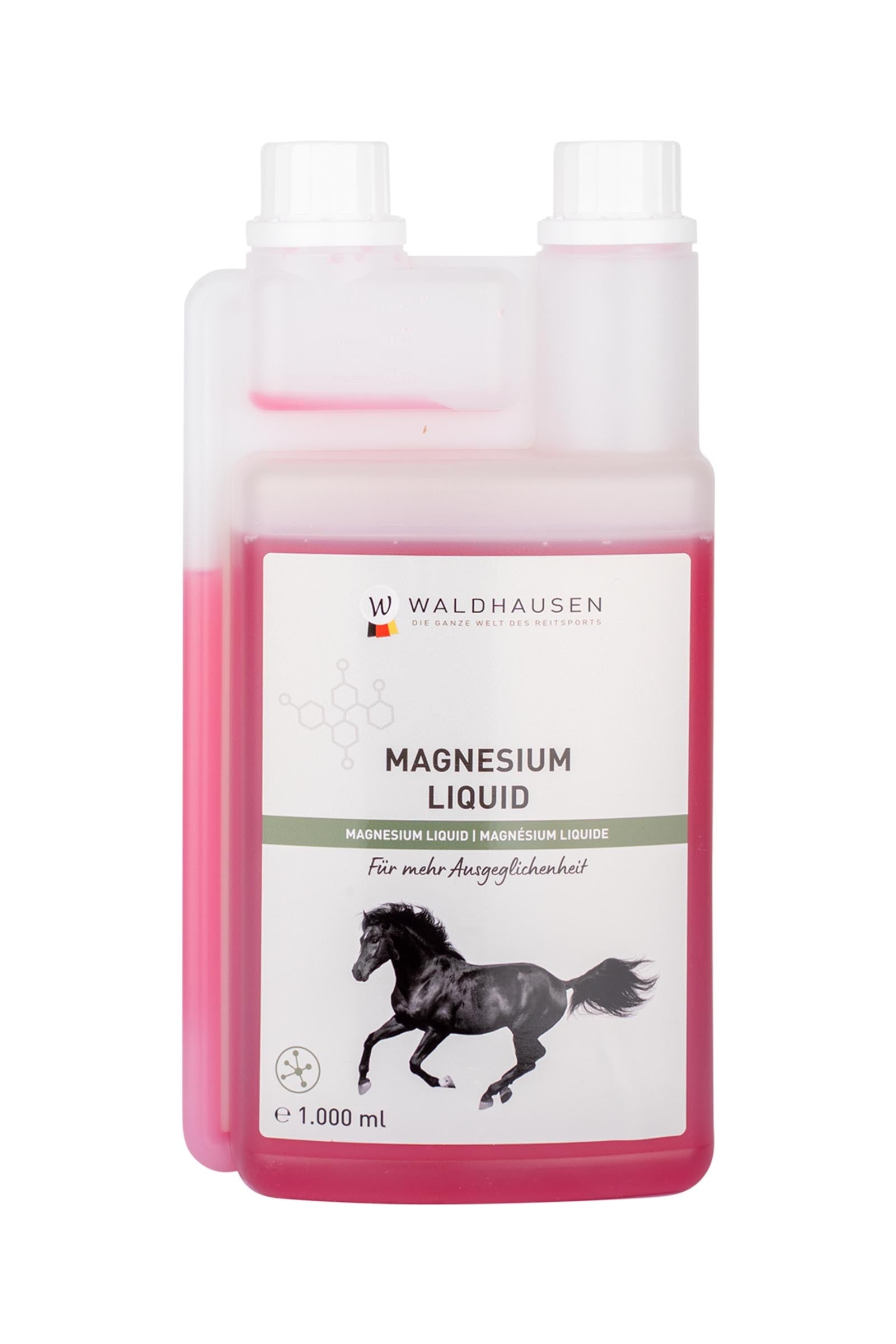 Waldhausen Magnesium Liquid - for more balance, 1L Horse Feed & Nutrition