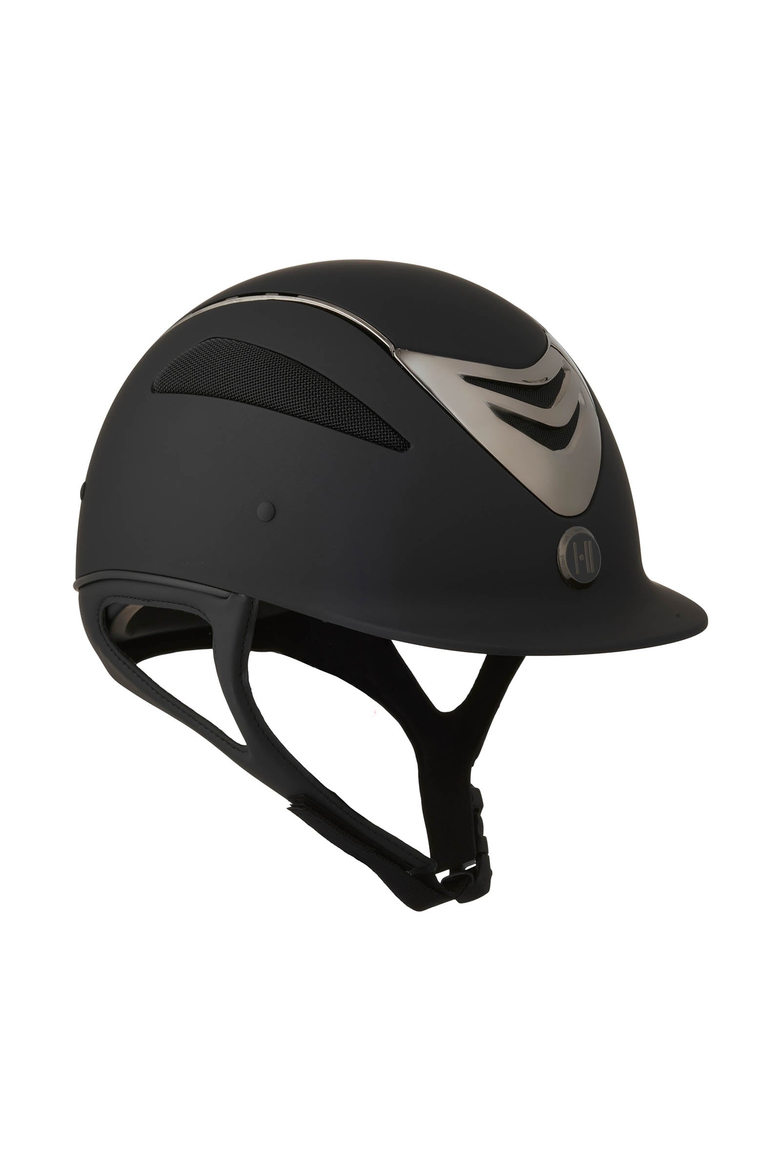 OneK Defender Pro Matt Chrome Kask jeździecki Kaski i kamizelki jeździeckie