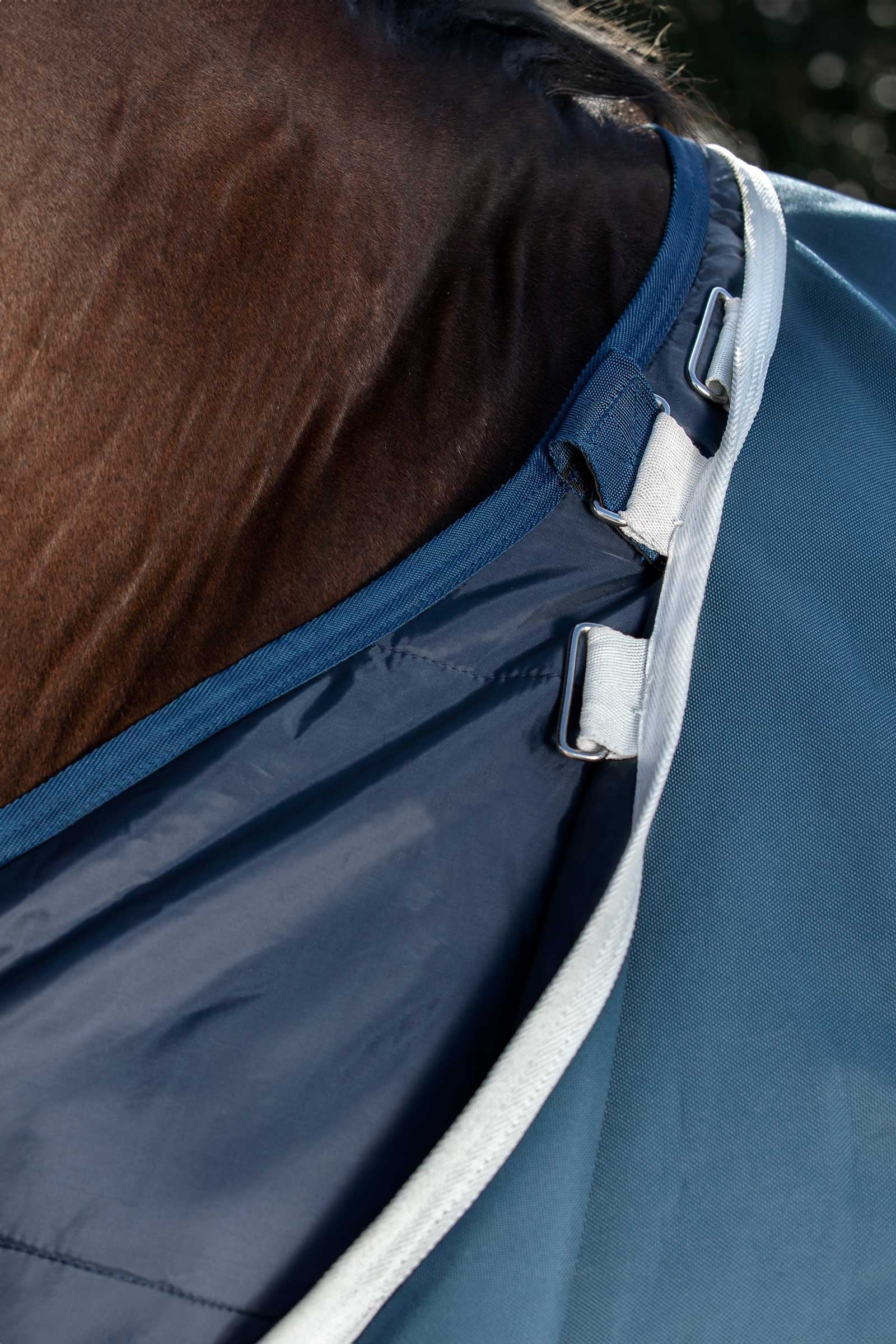 Horseware Amigo AmEco 12 Plus Turnout Rug With Detachable Neck, 0 g Horse Rugs