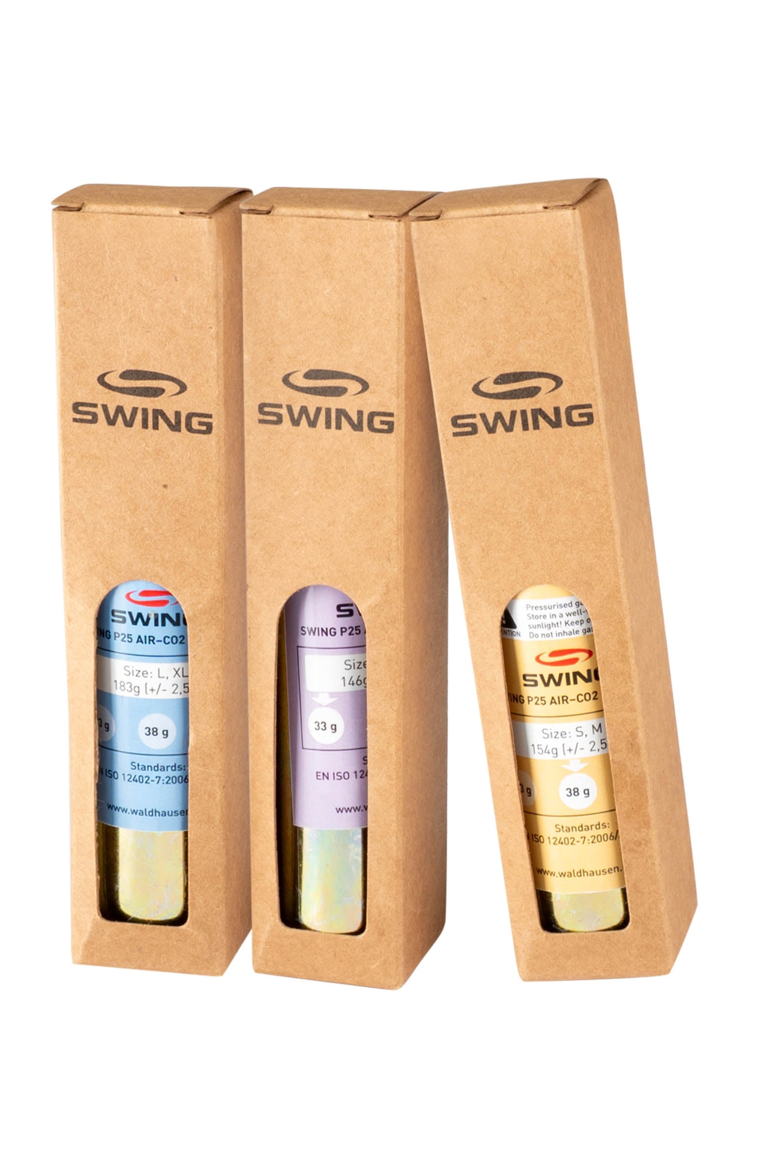 SWING Cartridge CO2 for SWING P25 AIR, XXS, XS, 33g Kaski i kamizelki jeździeckie