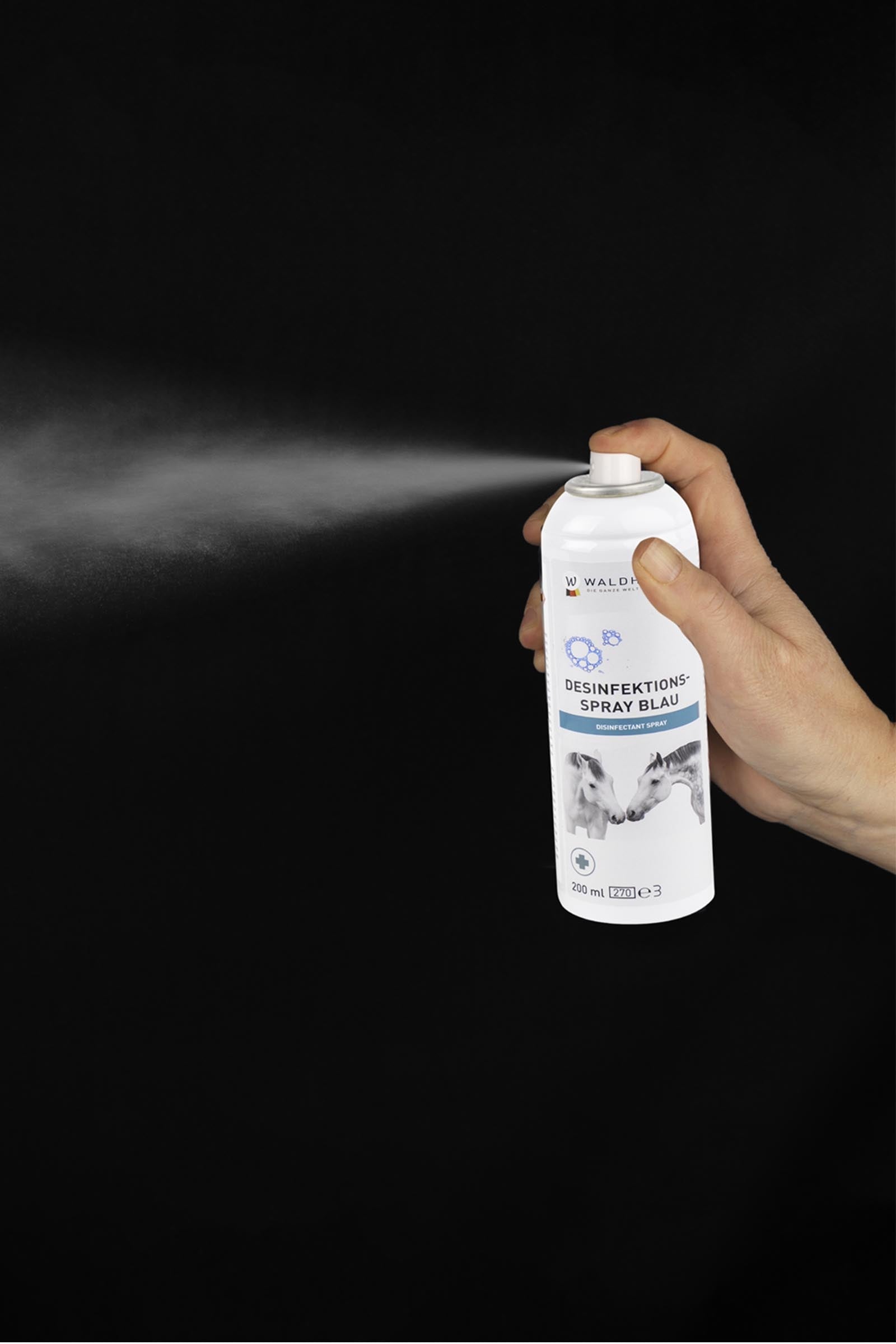 Waldhausen Blue Disinfectant Spray, 200 ml Horse Health Care