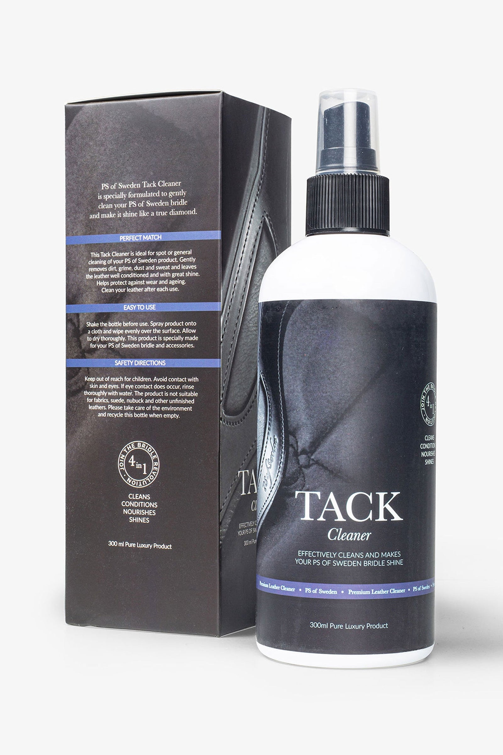 PS of Sweden Leather Cleaner 4-in-1, 300 ml Horse Health Care