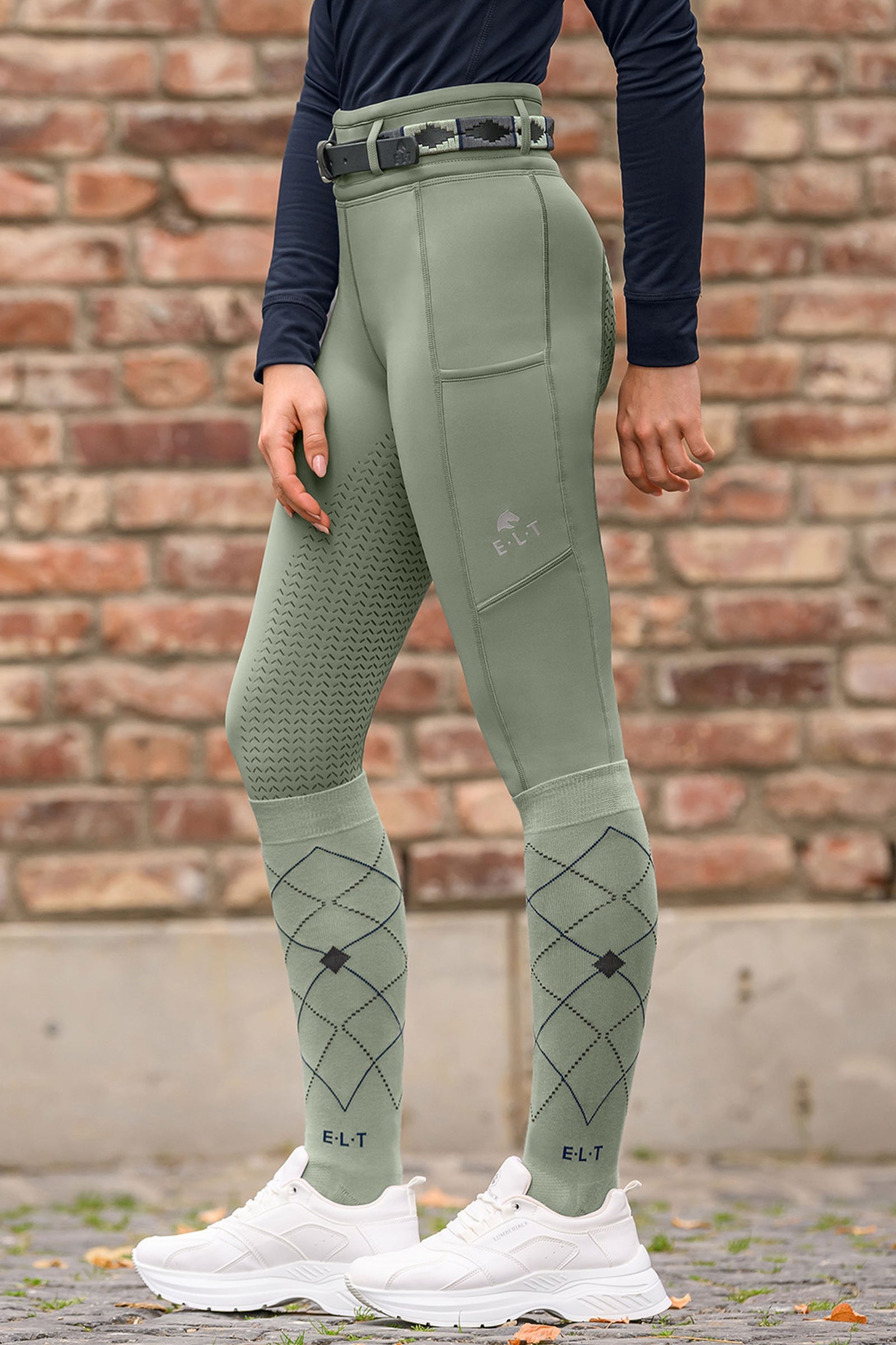 ELT Ella Women's Full Grip Riding Tights Womens Breeches
