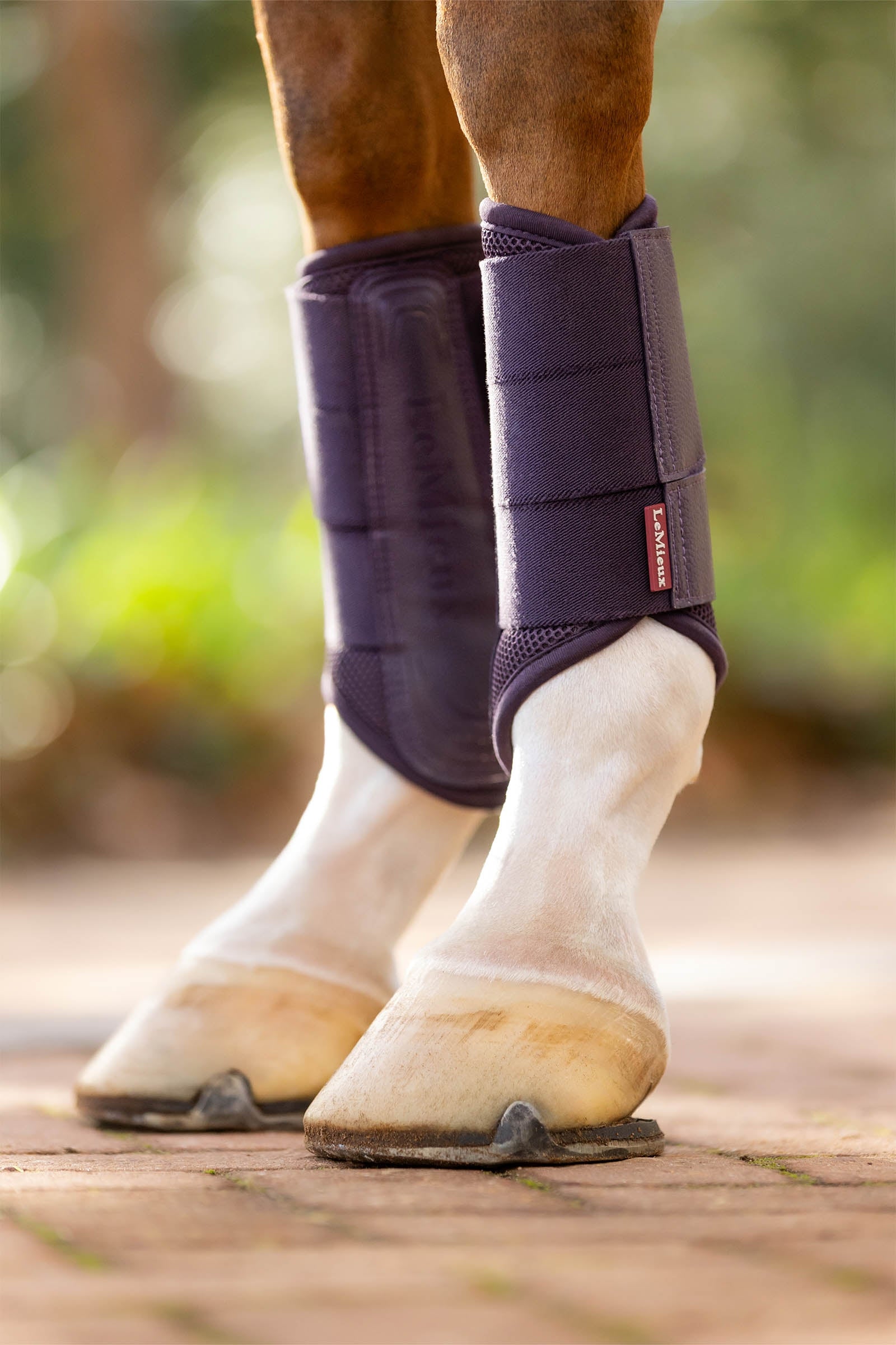 LeMieux Arika Mesh Brushing Boots Leg & Hoof Protection