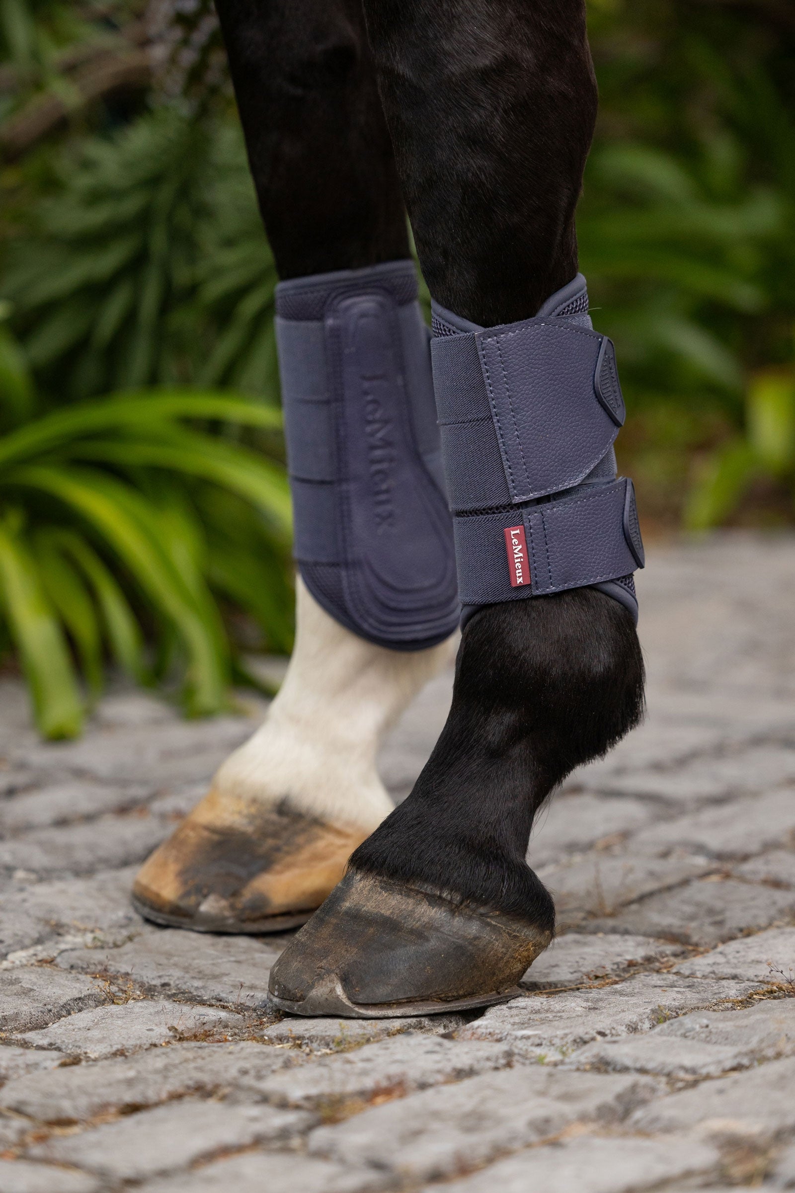 LeMieux Arika Mesh Brushing Boots Leg Protection & Hoof Protection for Horses