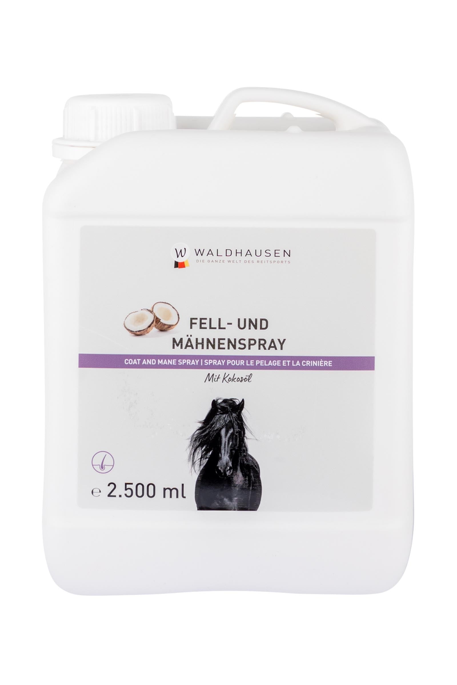 Waldhausen Spray do sierści i grzywy z olejem kokosowym, 2500ml Zdrowie