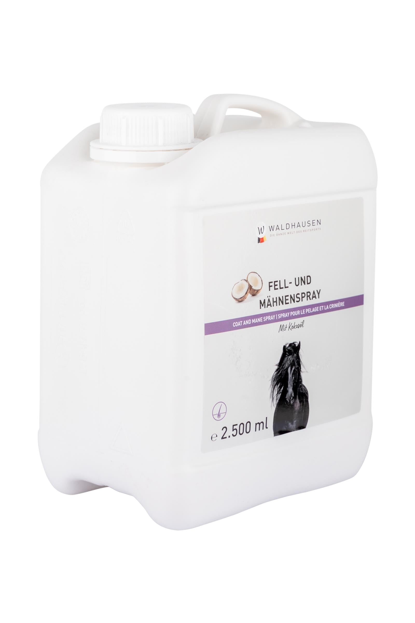 Waldhausen Coat And Mane Spray With Coconut Oil, 2500 Ml Horse Health Care