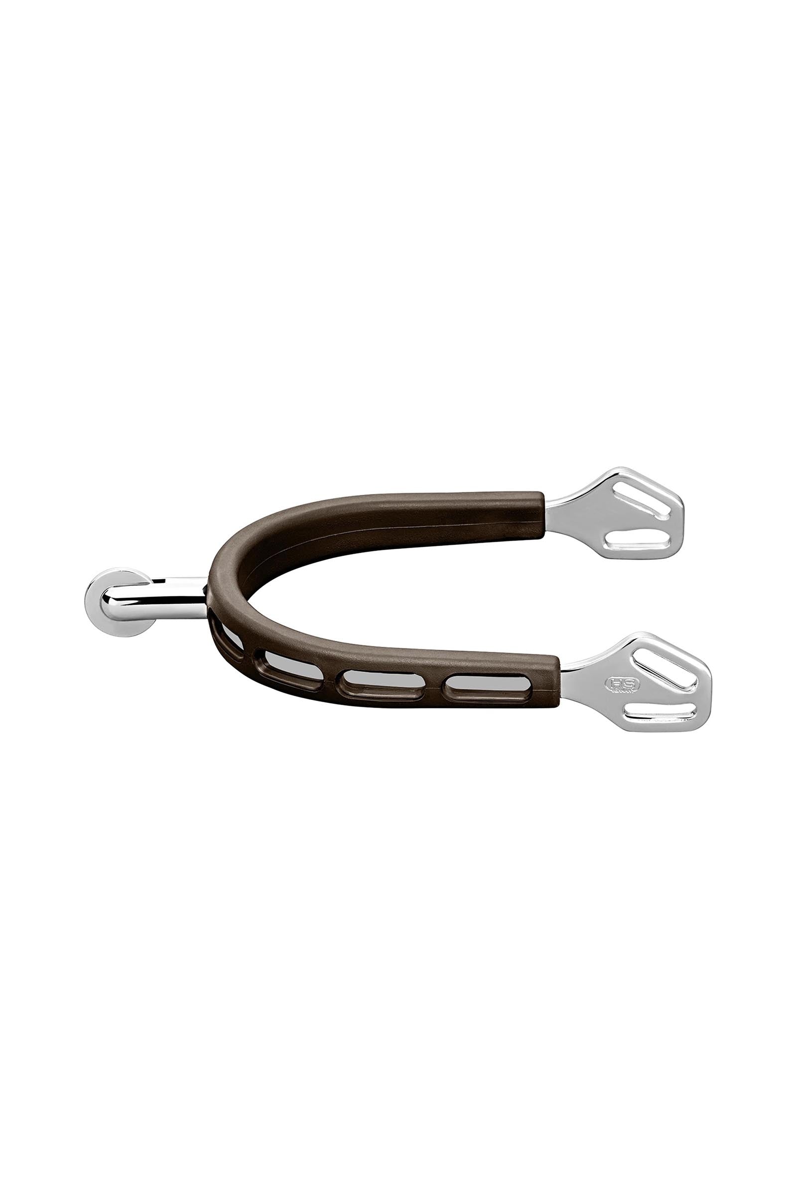 Sprenger Ultra Fit Grip ostrogi brązowe, stal nierdzewna, z kółkiem #6 Baty i palcaty