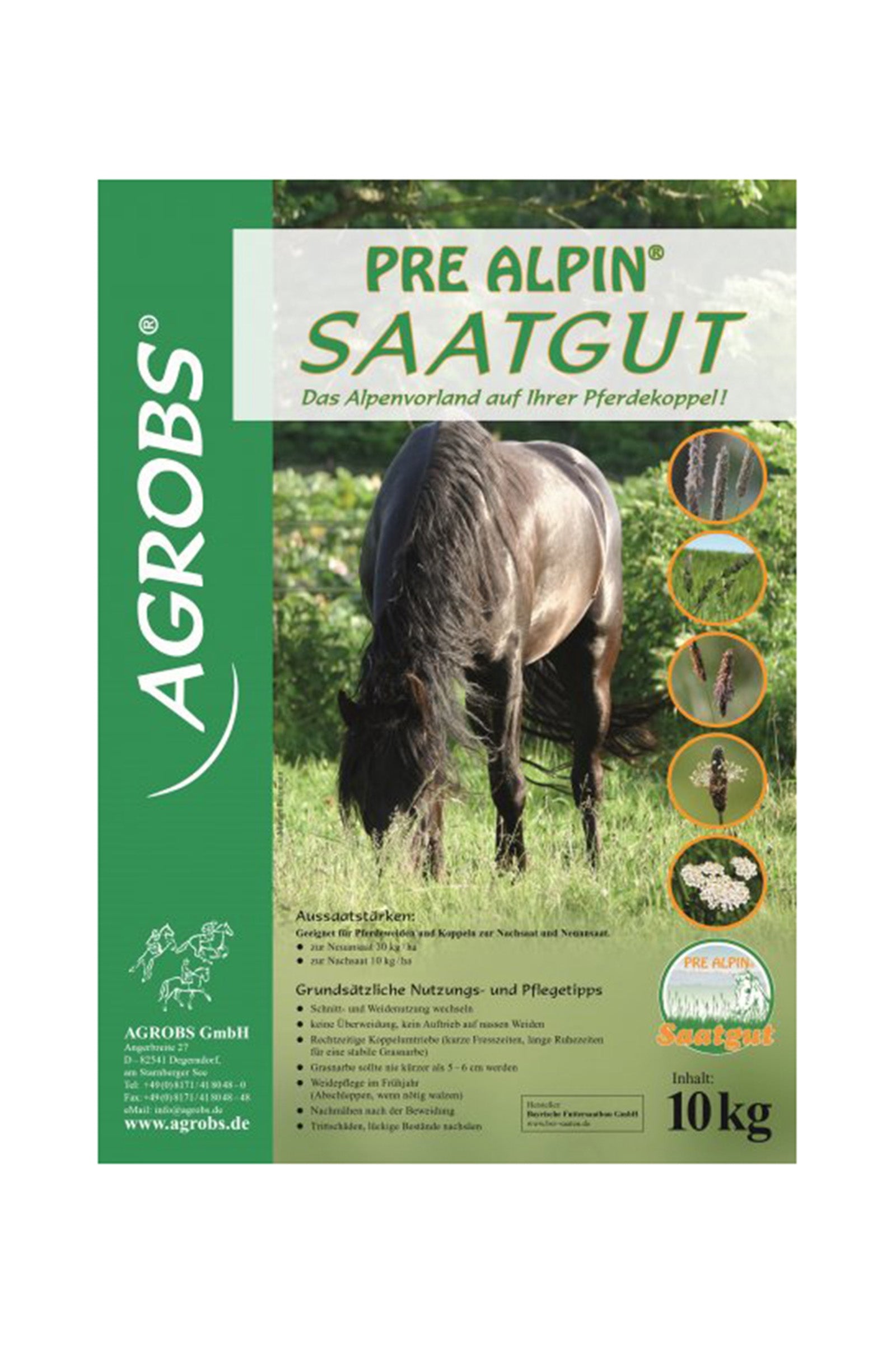 Agrobs Nasiona Pre Alpin 10kg Ogrodzenia elektryczne i wyposażenie