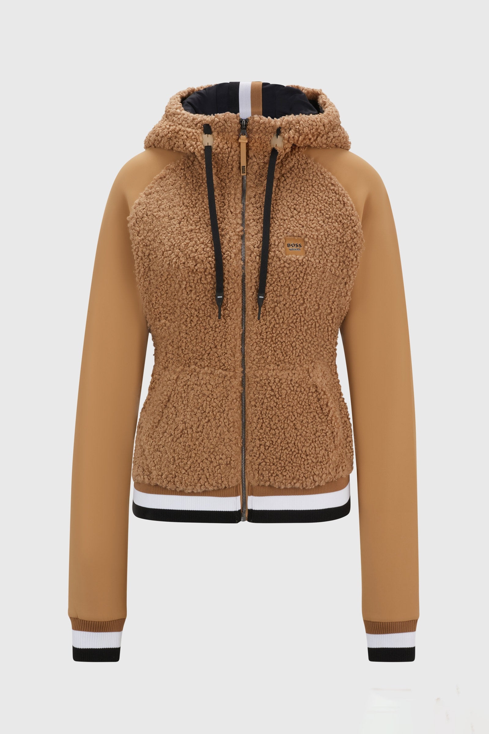 BOSS Equestrian Boss Riva Teddy Hybrid Zip Hoodie Women’s Riding Clothing