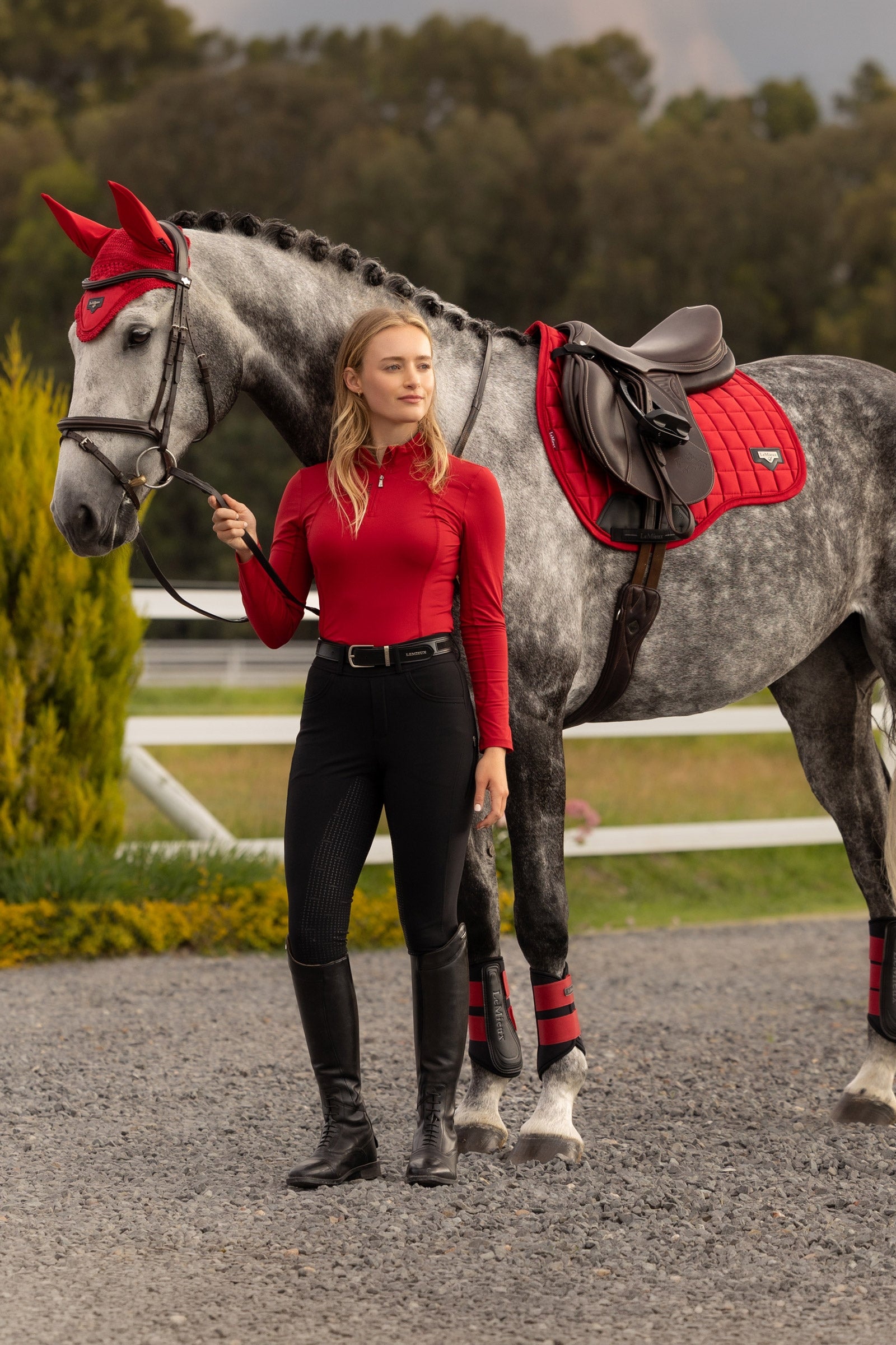 LeMieux Loire Classic GP Square Saddlepad Saddle Pads