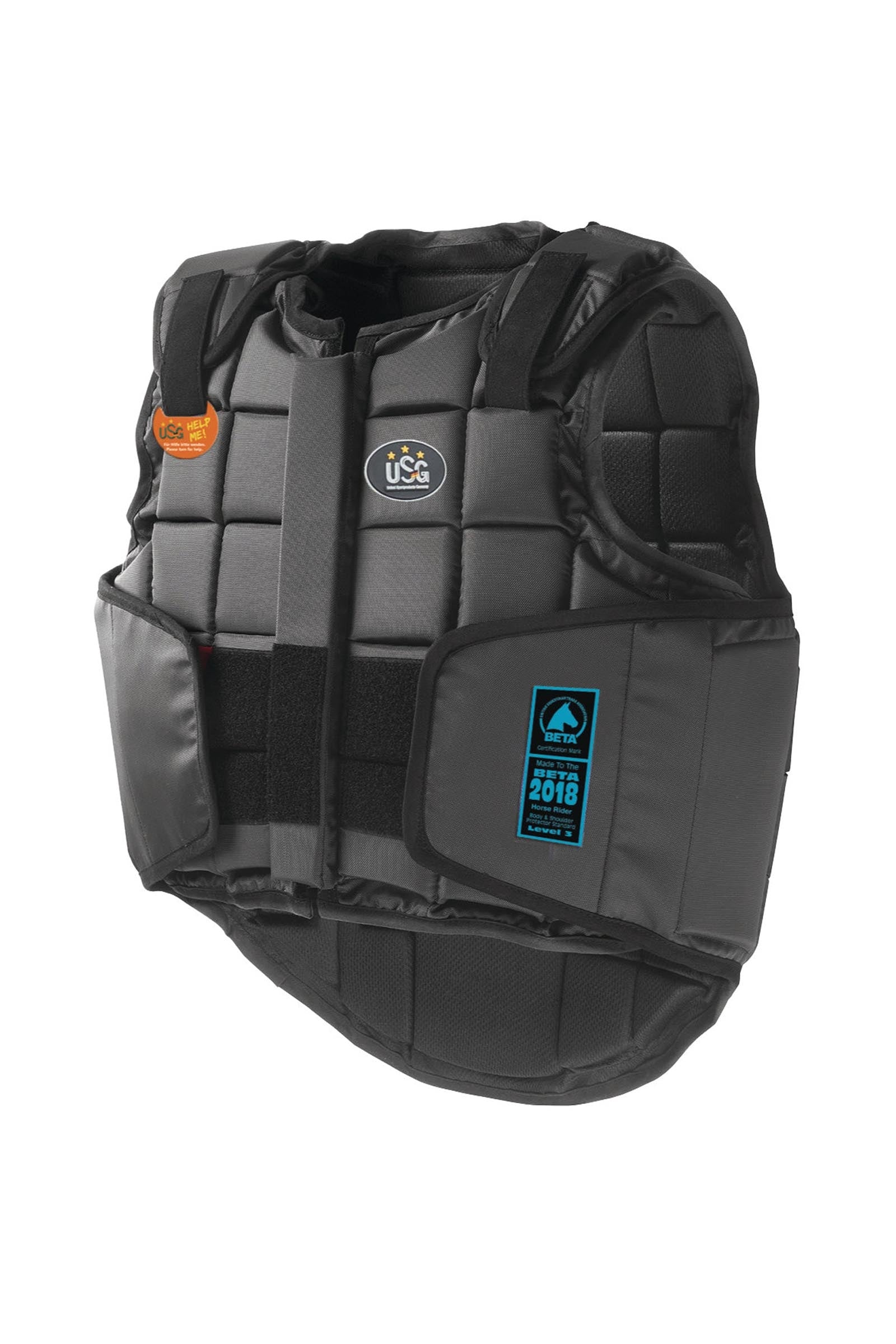 USG Flexi JR Panel-Body Protector (EN 13158-2018) Level III Kaski i kamizelki jeździeckie