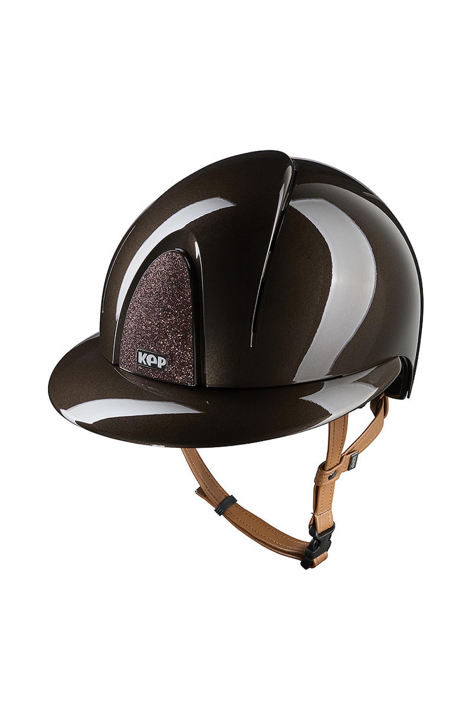 KEP Helmets KEP NOVA ABS Metal Polish/Beige/Star Polo Riding Helmet Kaski i kamizelki jeździeckie