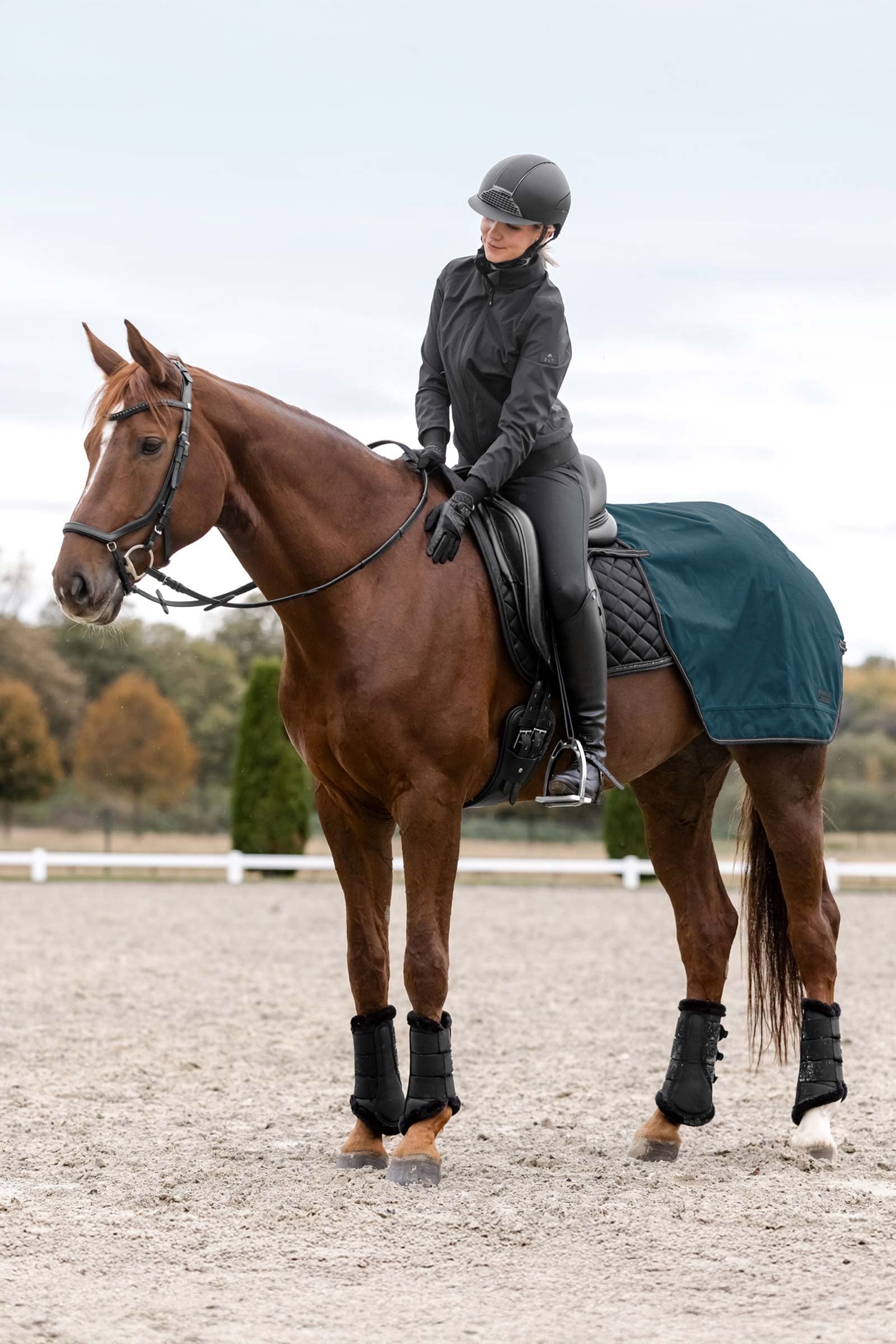 Waldhausen Salzburg Excercise Rain Rug,  50 g Horse Rugs