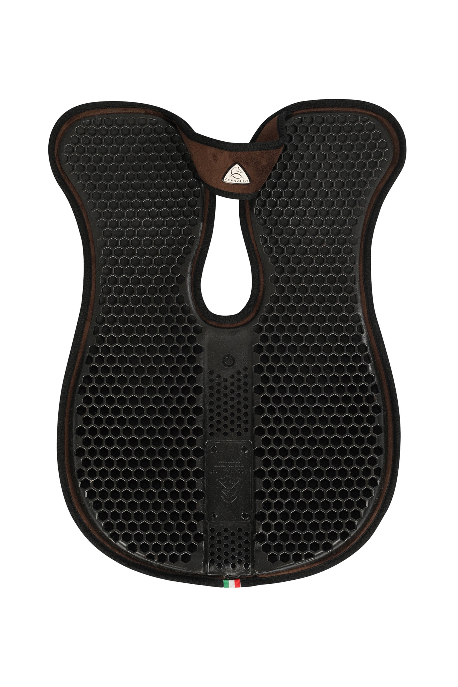 Acavallo Withers Free Hexagonal Gel Pad in Micropile with Back Riser Saddle Pads