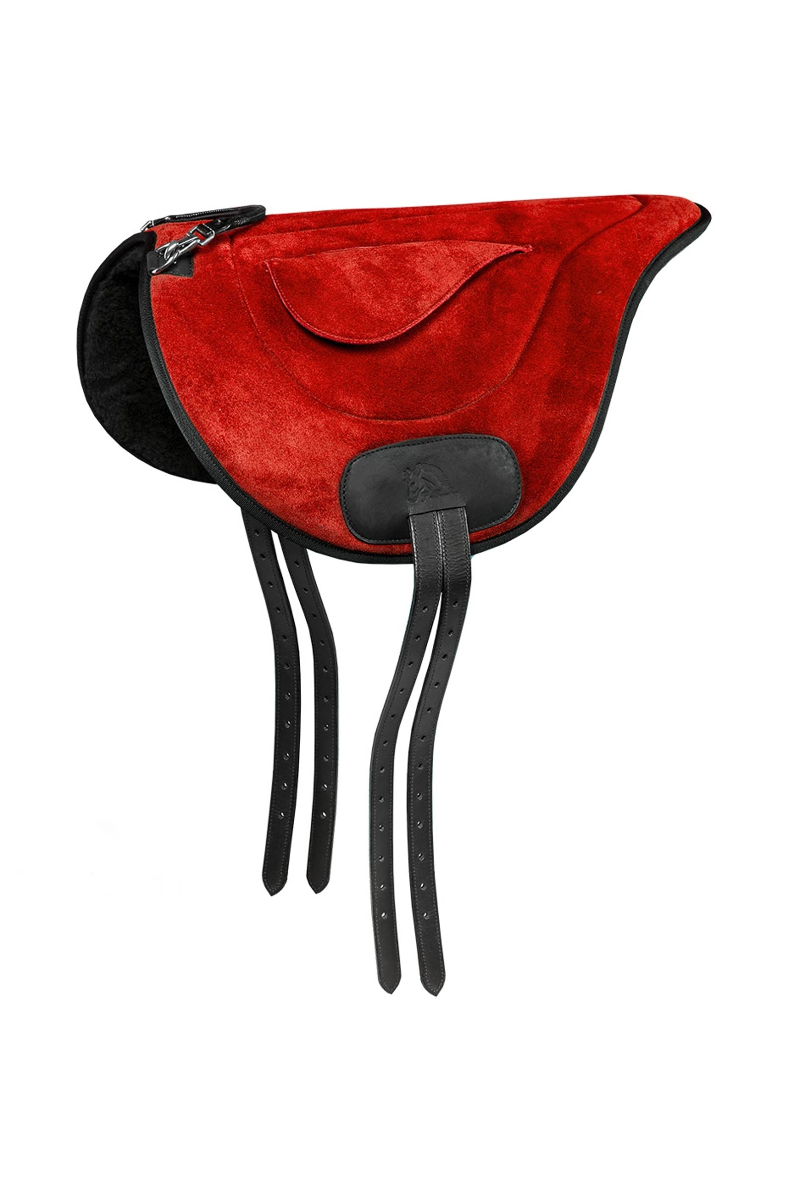 F.R.A. Freedom Riding Articles Chico Bareback Pad, Nubuck Leather Saddles, Girths & Stirrups