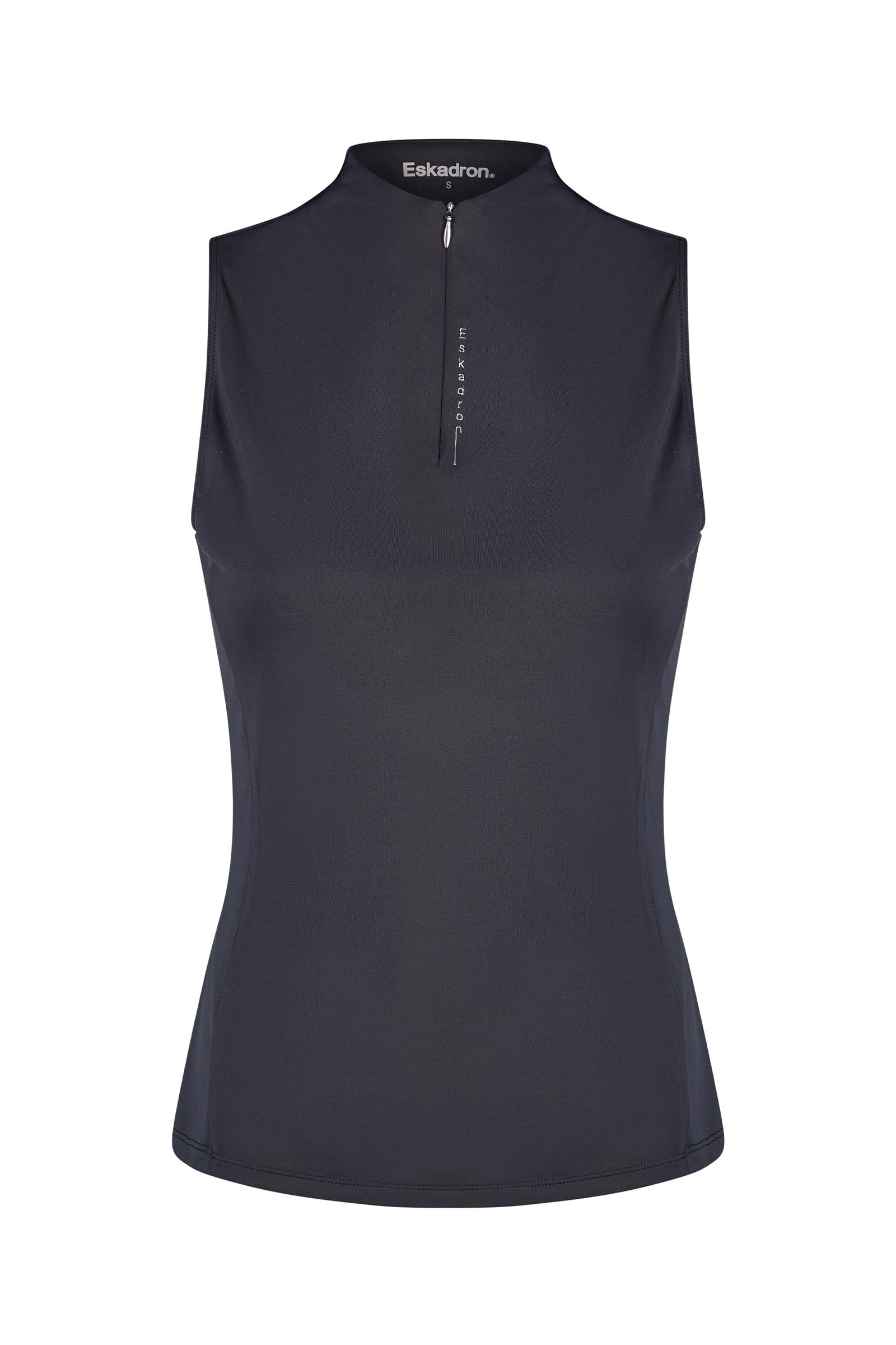 Eskadron Classic Sport SS26 Top damski z półzamkiem Odzież jeździecka damska
