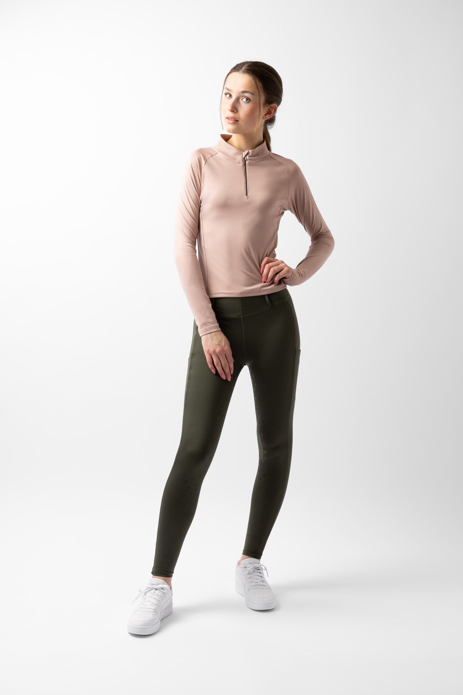 Horze Young Rider Elisa Women's Functional Longsleeve Kids Apparel