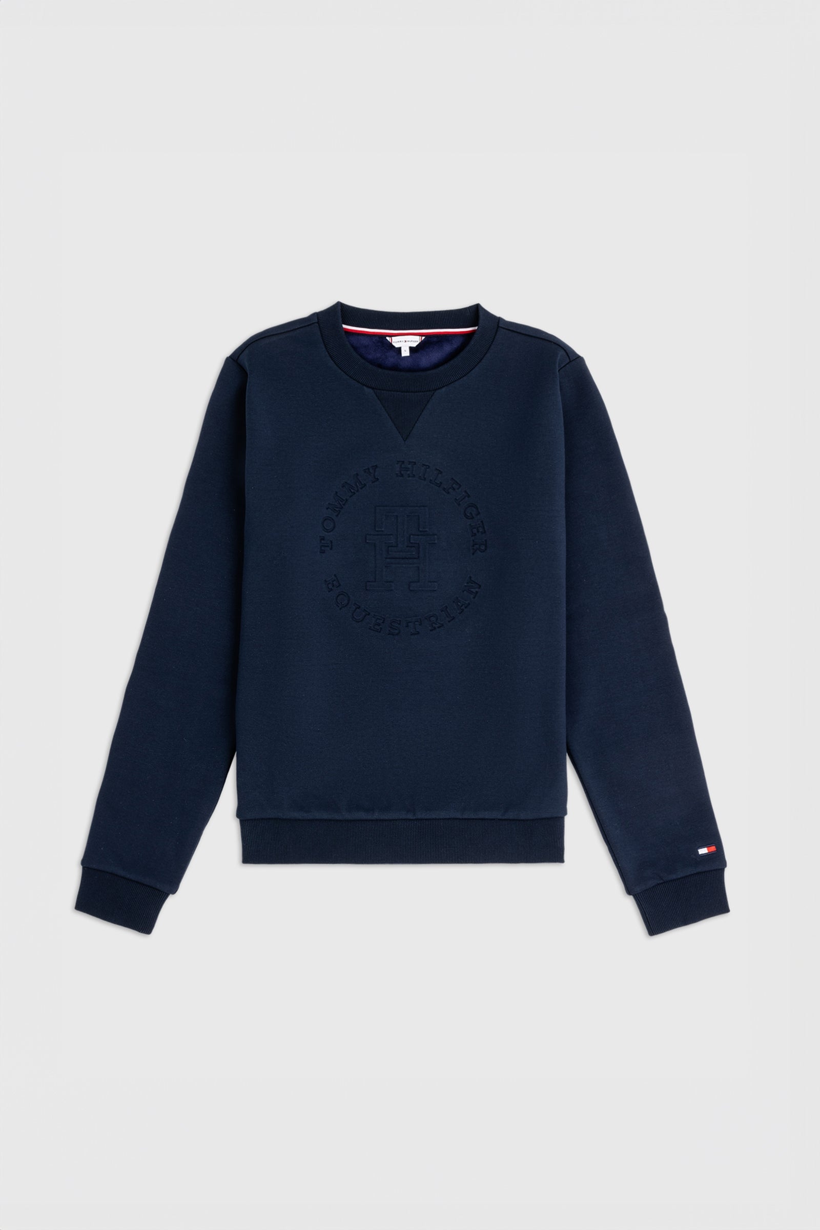 Tommy Hilfiger Equestrian Illinois damski sweter z graficznym nadrukiem Odzież jeździecka damska
