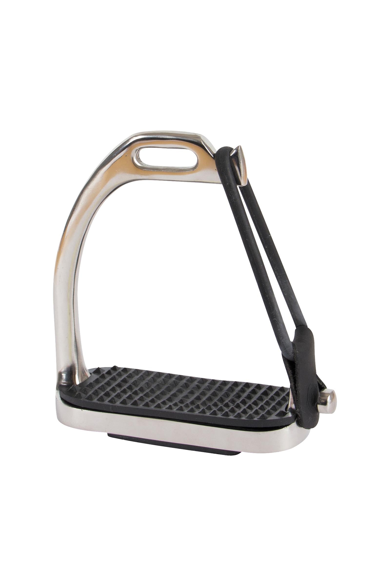 Horse Guard HorseGuard Stainless Steel Stirrups with Elastic Siodła i popręgi