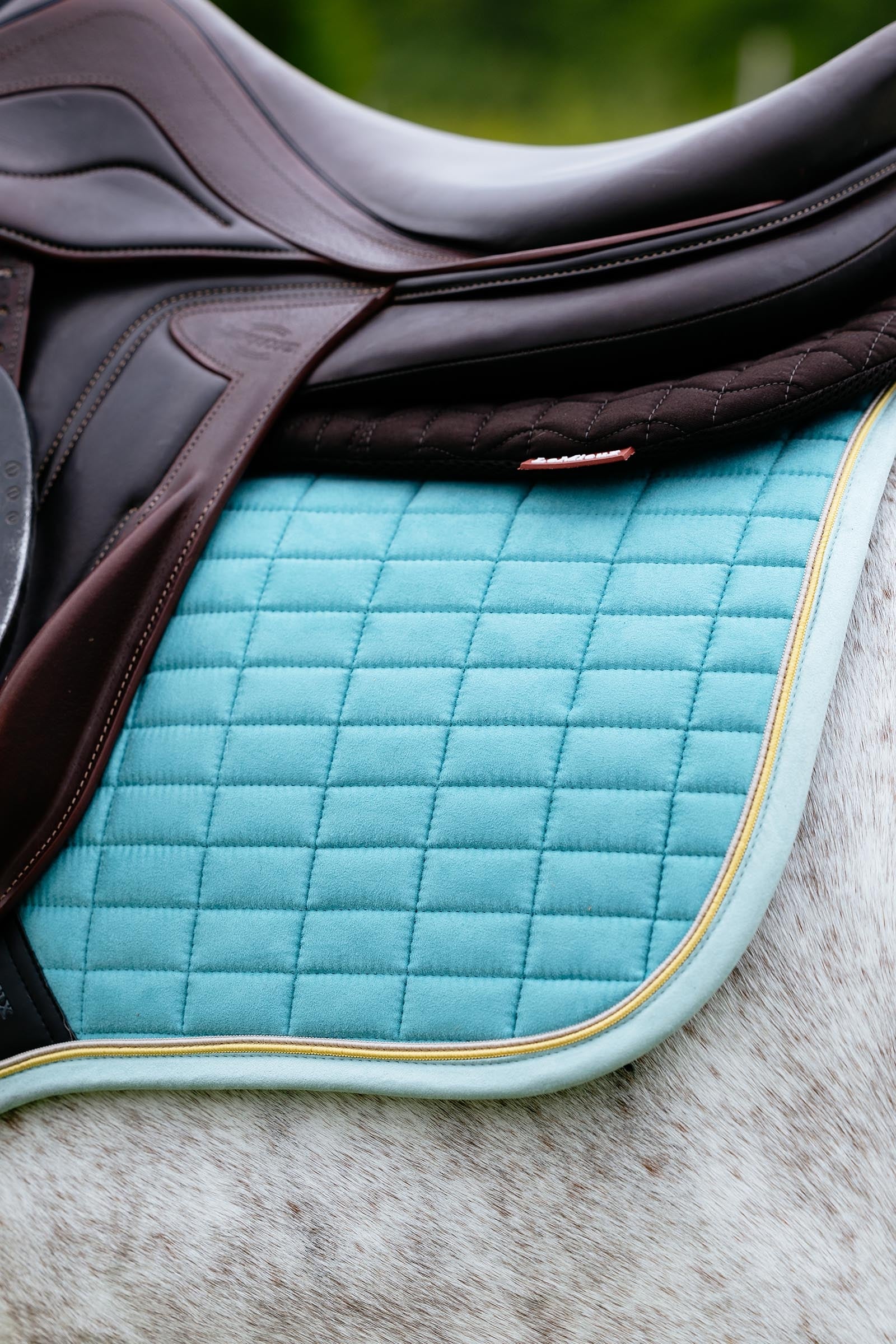 LeMieux Suede Square Close Contact Saddle Pad Saddle Pads