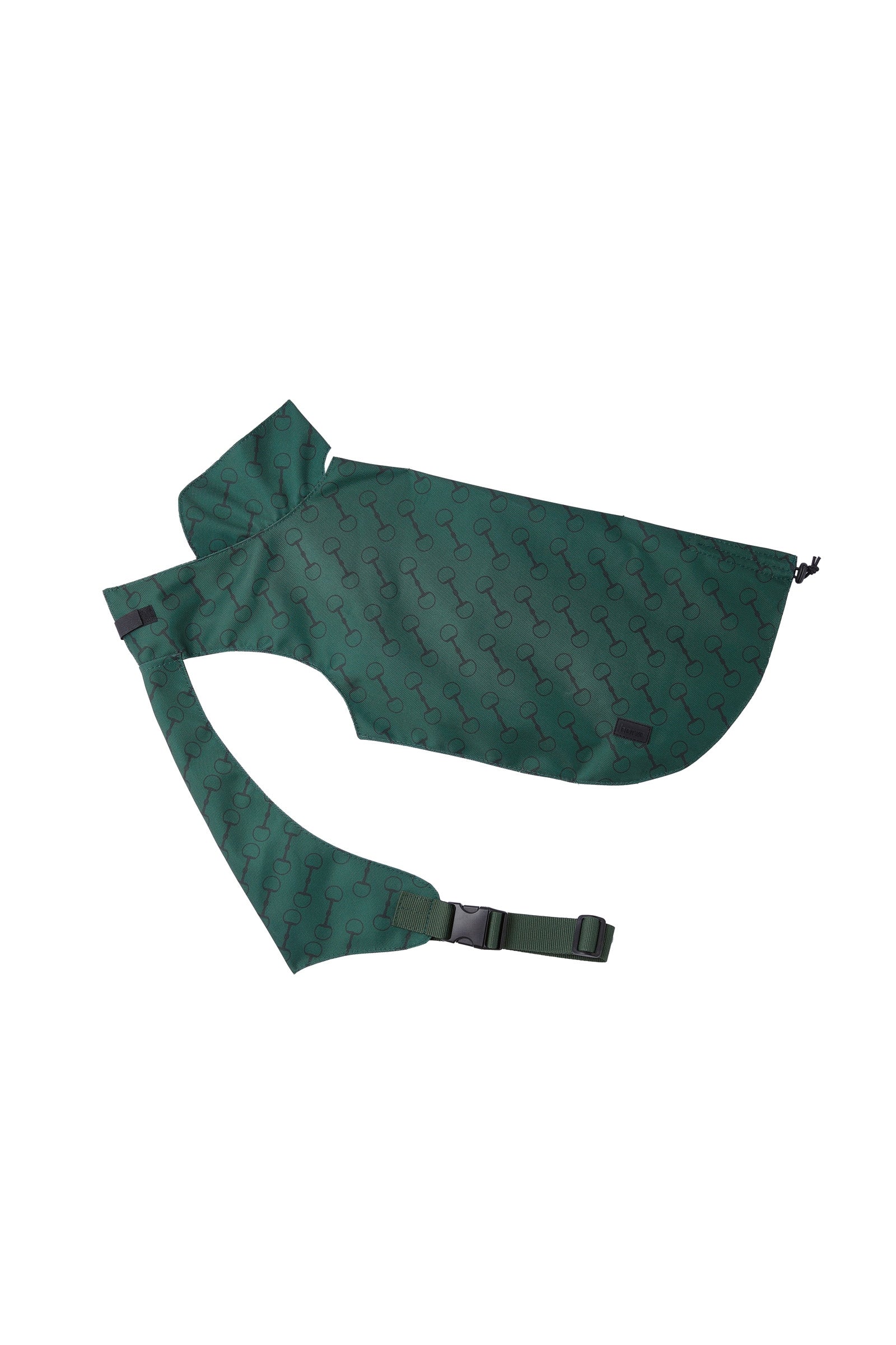 Horze Noir Dog Coat with Print Dog Accesories