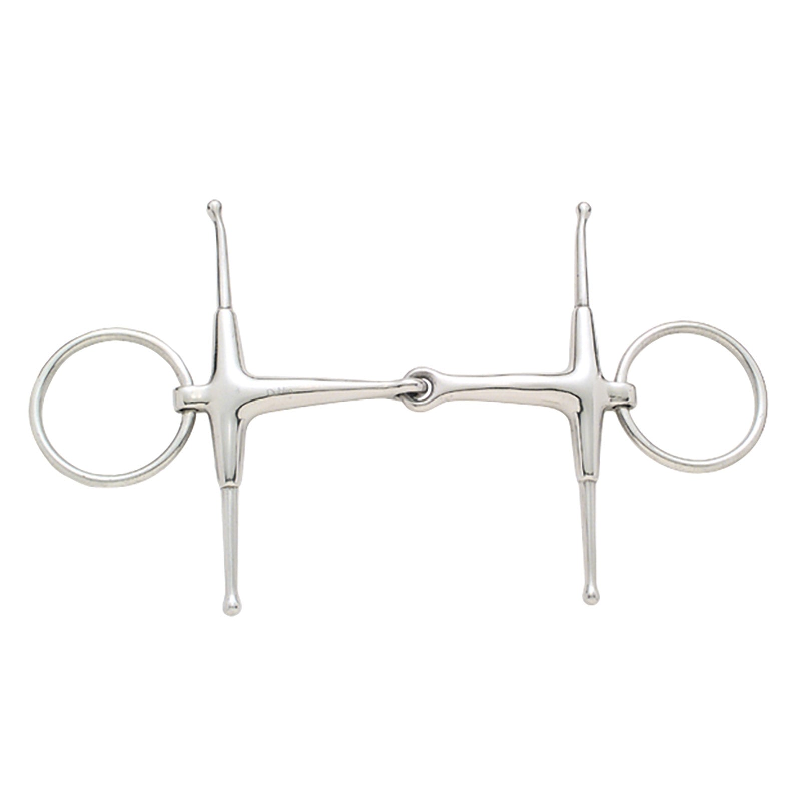 Korsteel Stainless Steel Jointed Fulmer Snaffle Bit Wędzidła