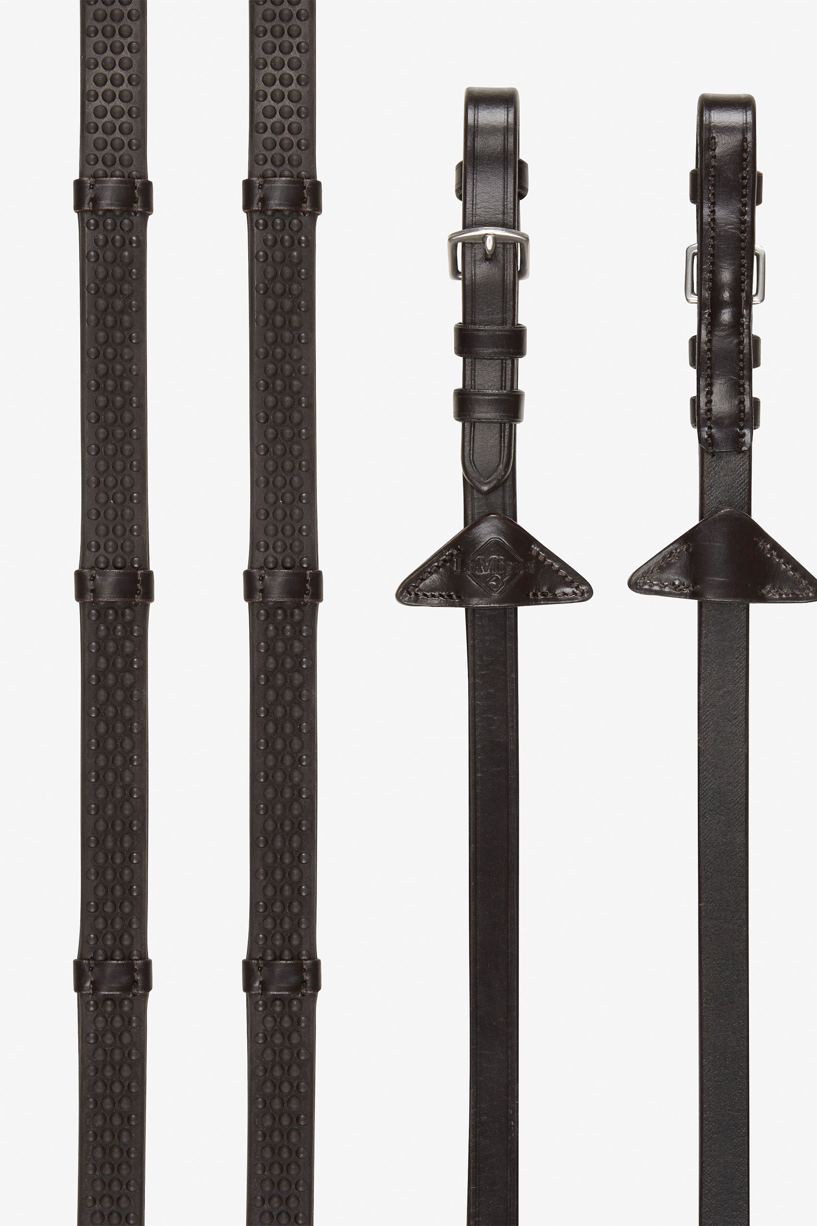 LeMieux Miękkie gumowe wodze ze stoperami