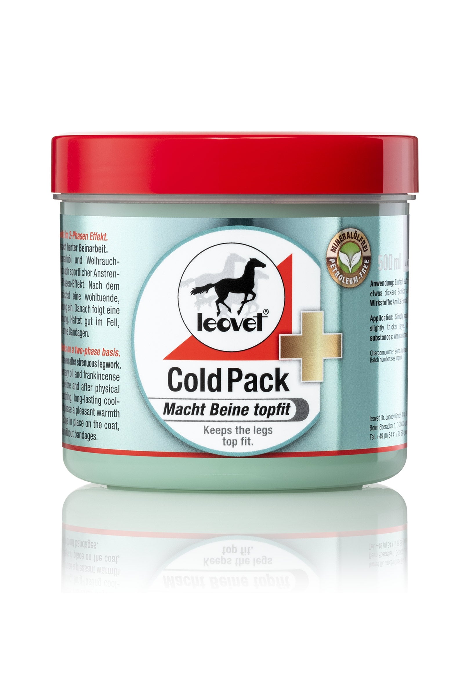 Leovet Cold Pack 500ml - Żel regenerująco-chłodzący Zdrowie