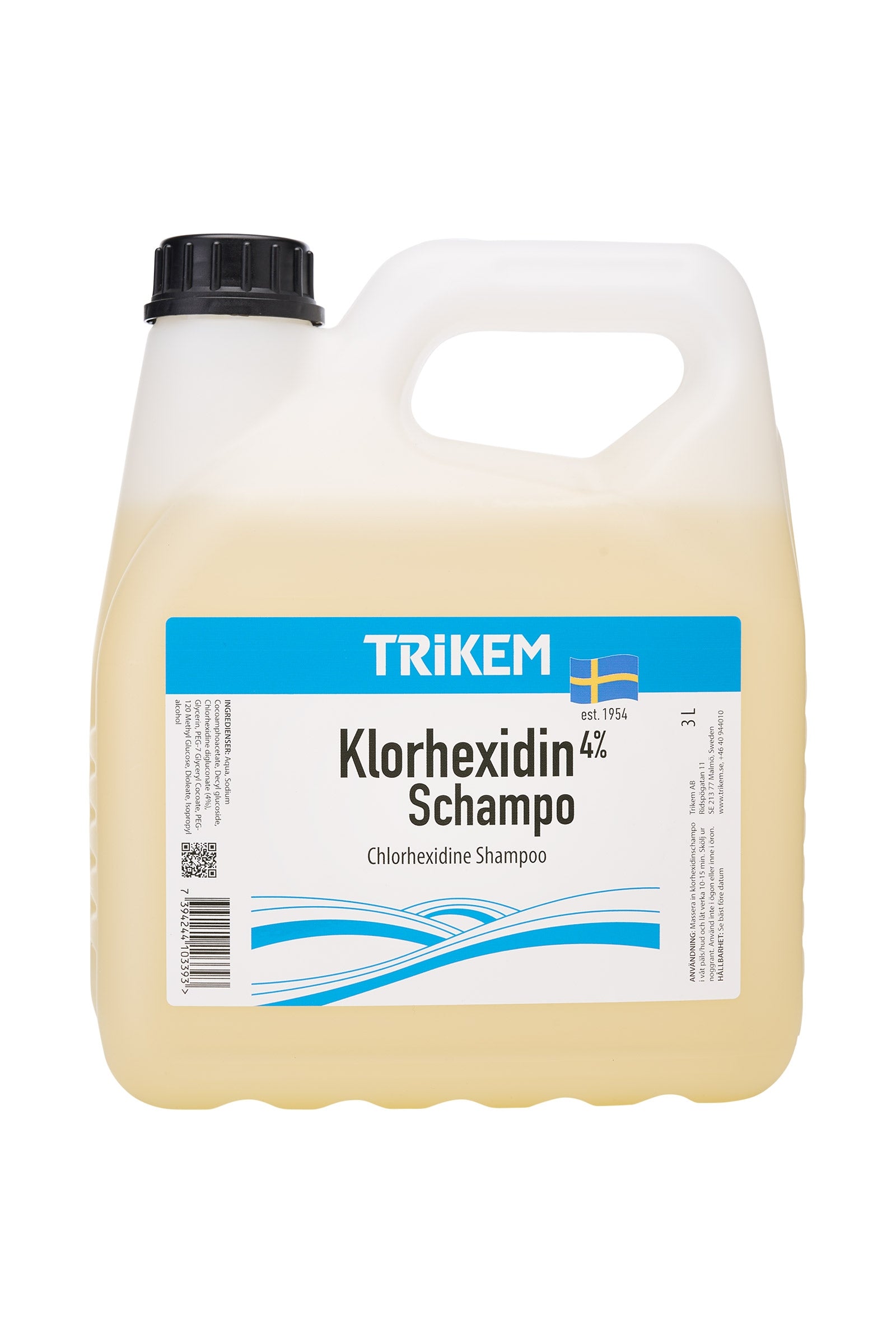 Trikem Szampon Chlorheksydyna, 3 litry Zdrowie