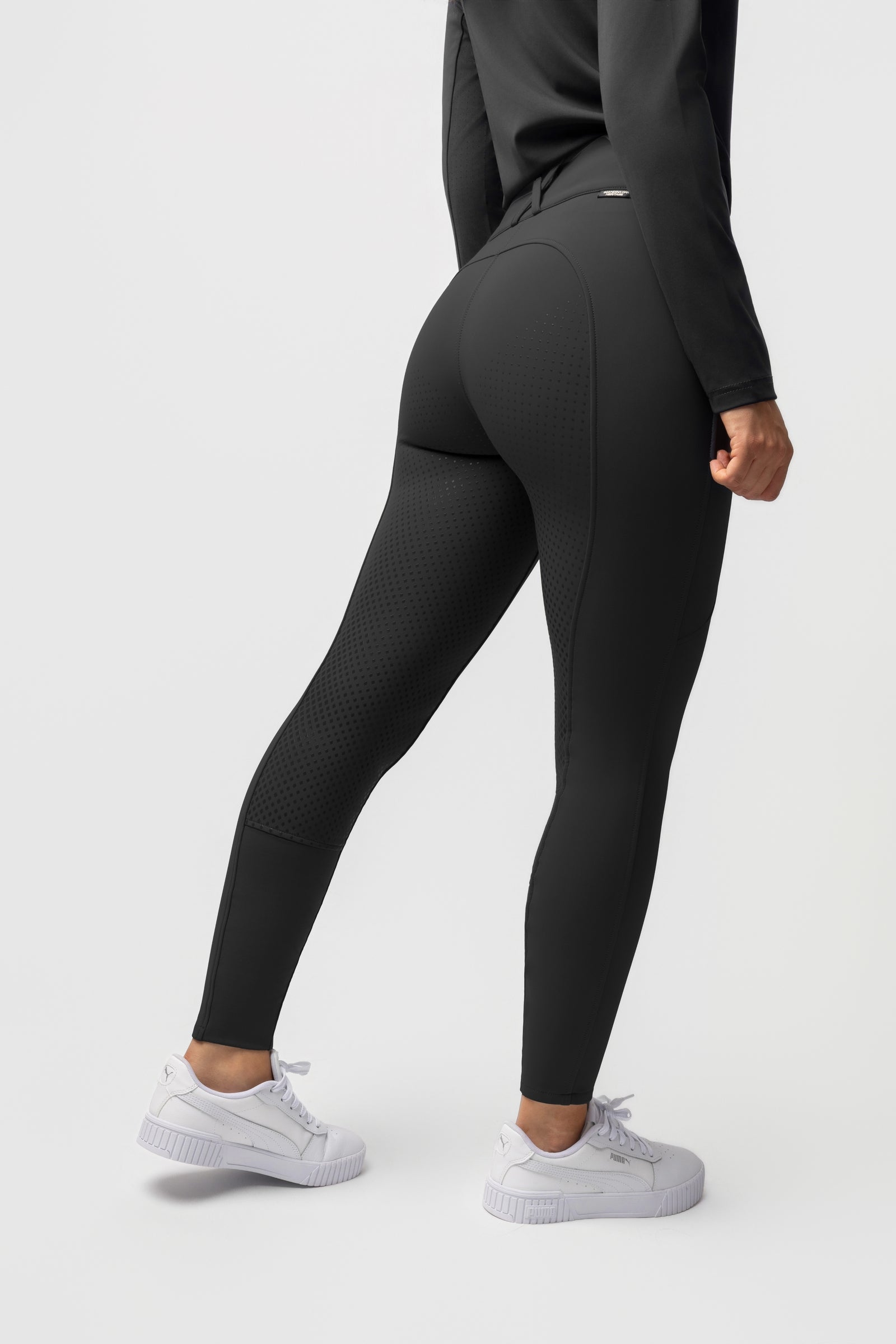 Horze Grand Prix Pro damskie bryczesy thermo full grip Womens Breeches