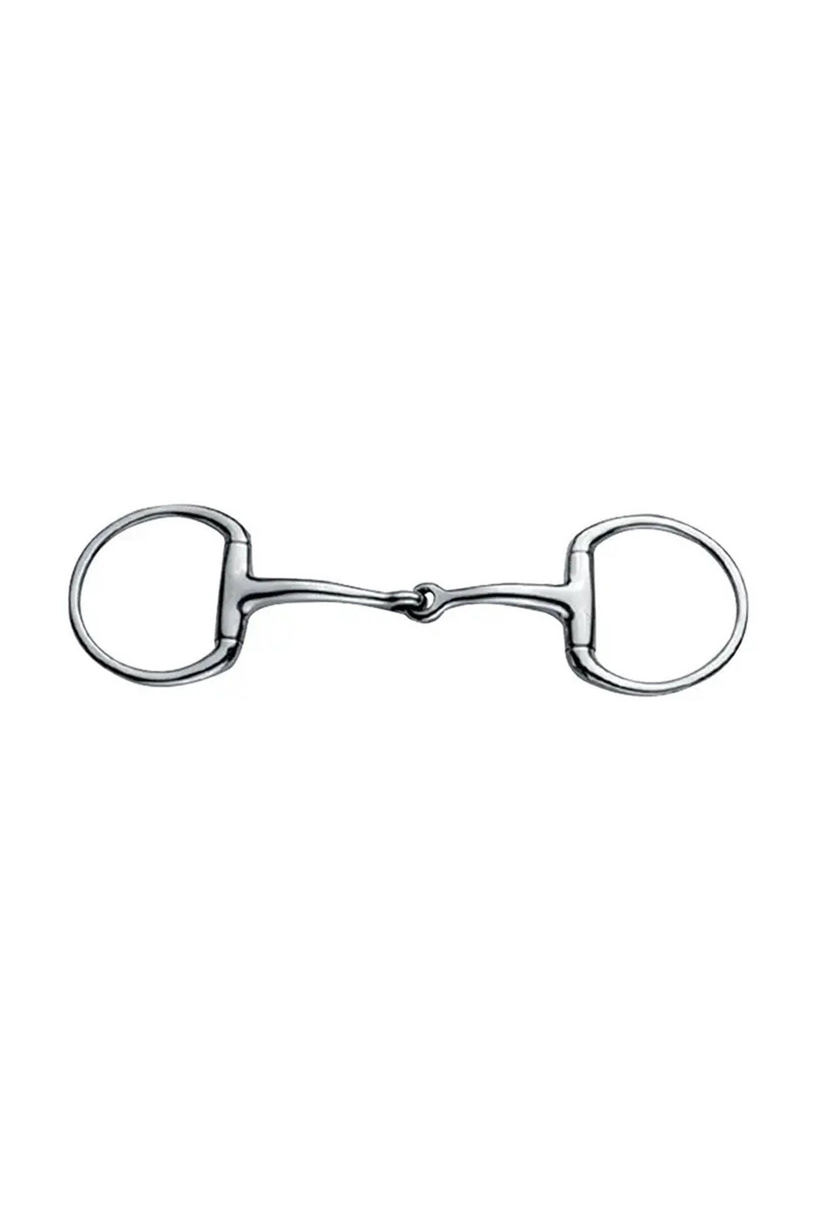 Korsteel Jp Stainless Steel Jointed Eggbutt Snaffle Bit Wędzidła