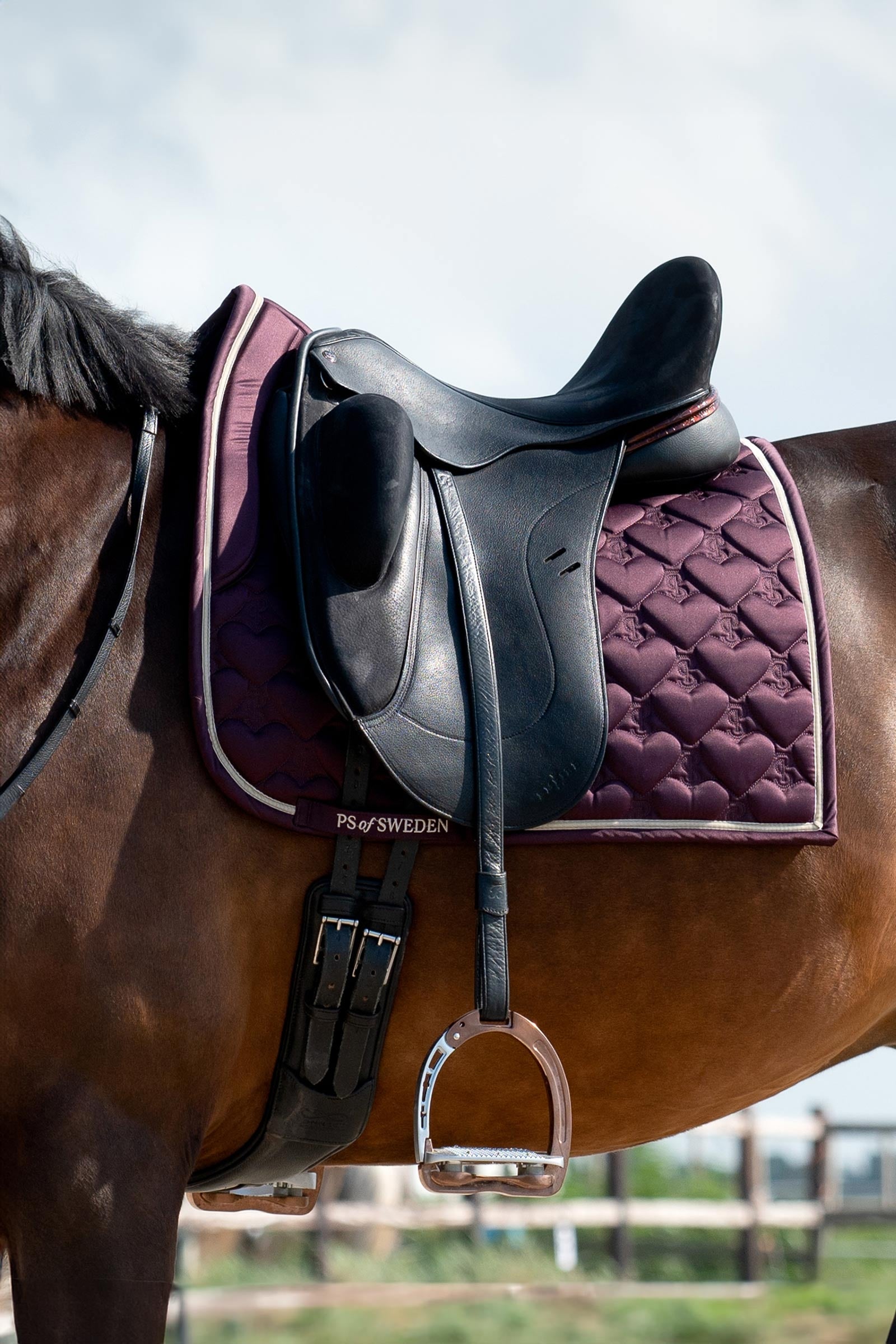 PS of Sweden Heart Dressage Saddle Pad Saddle Pads