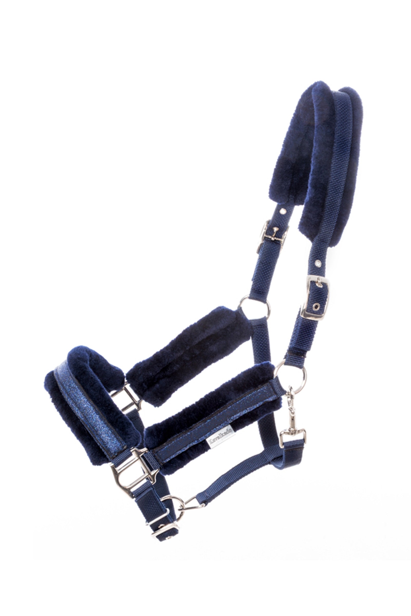 Kavalkade Star Glitter Halter With Faux Fur Halters & Leads