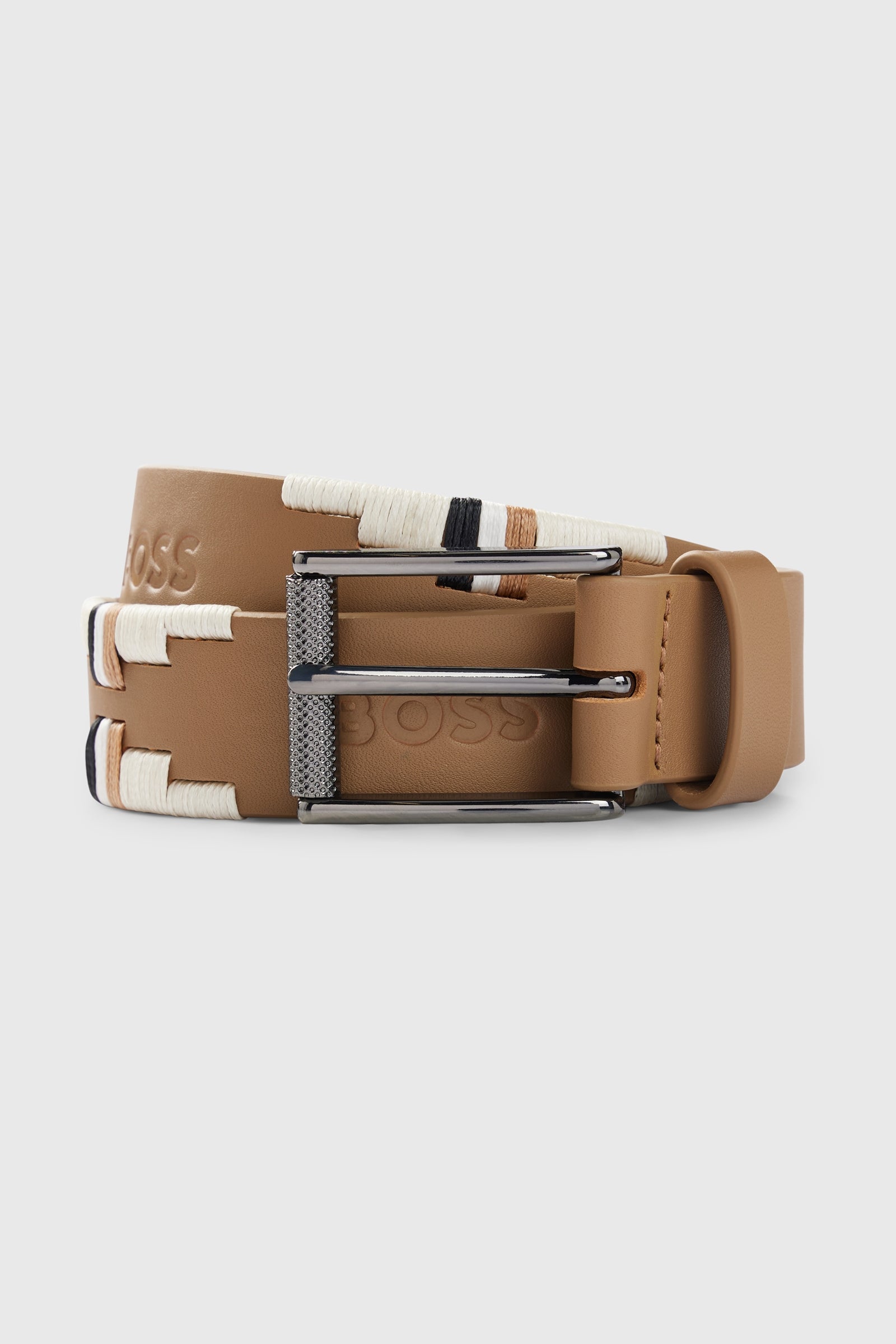 BOSS Equestrian Pasek polo Boss Signature Akcesoria